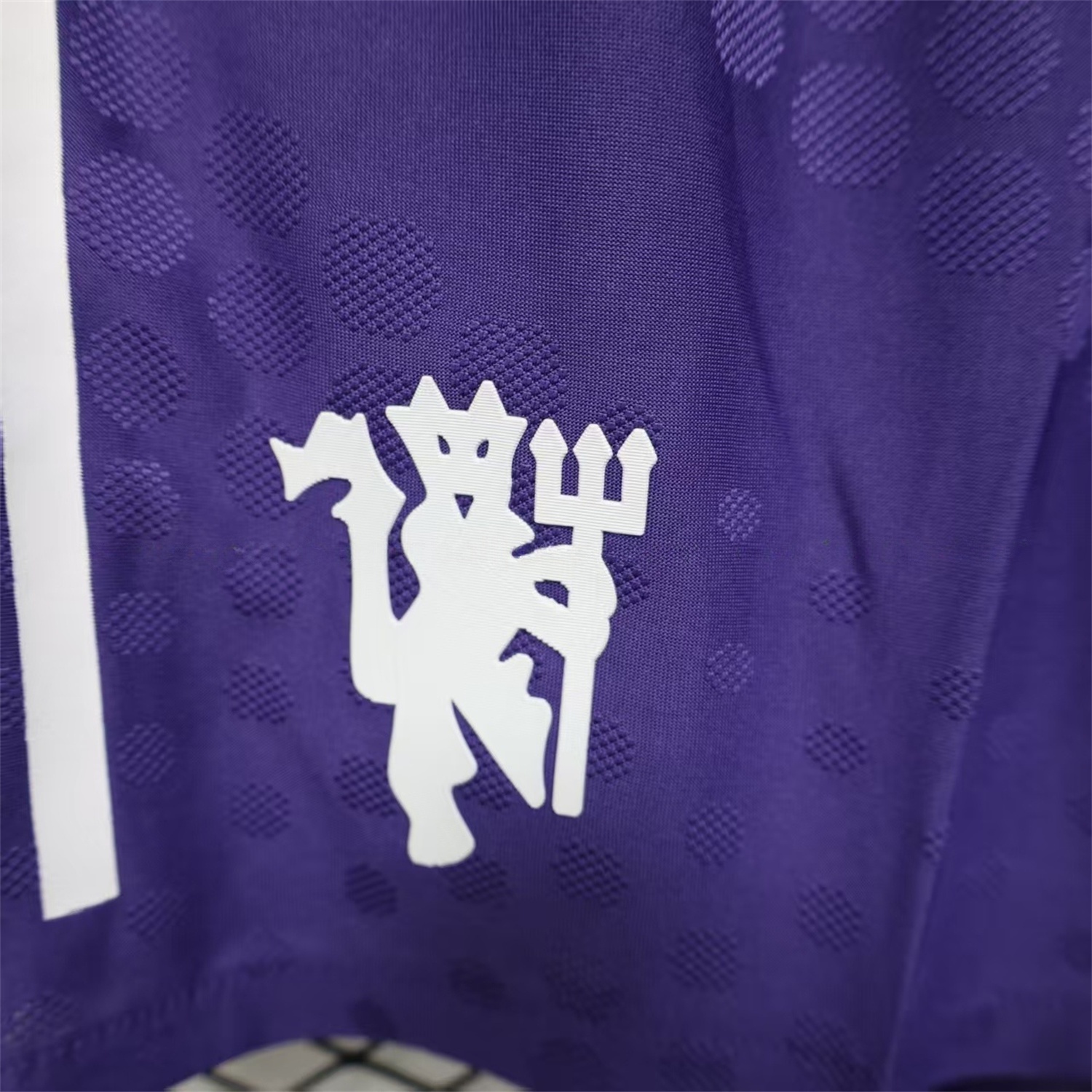Manchester United 25-26 Away Purple Shorts - Player Version - UnitedFutballJersey