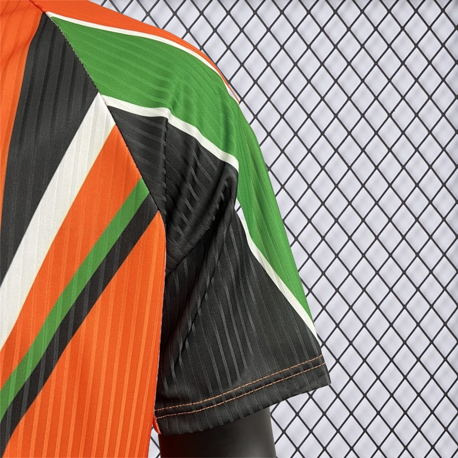 Retro Ireland 1996-97 Away Orange Jersey - UnitedFutballJersey