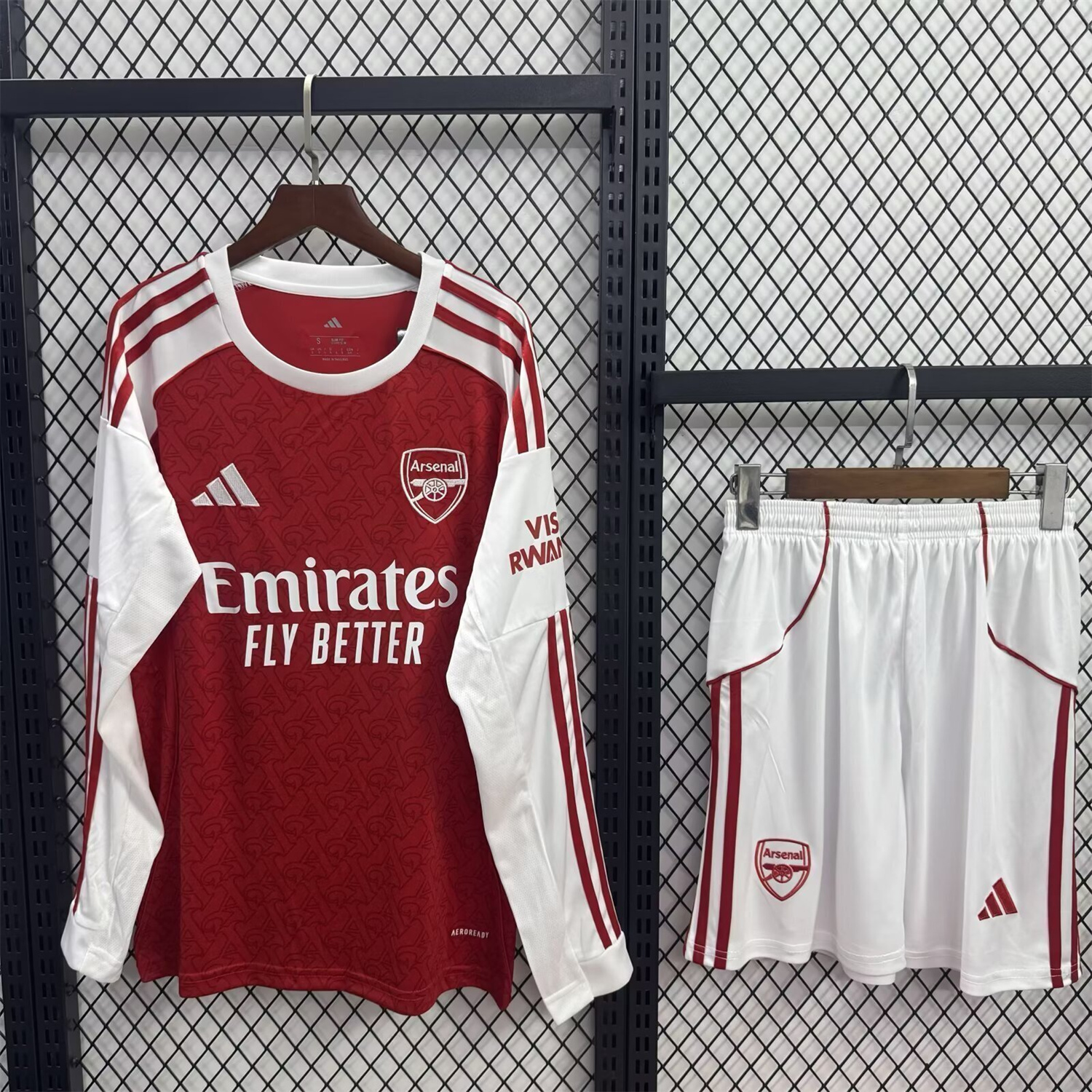 Arsenal 25-26 Home Long Sleeves Kids Kit - UnitedFutballJersey