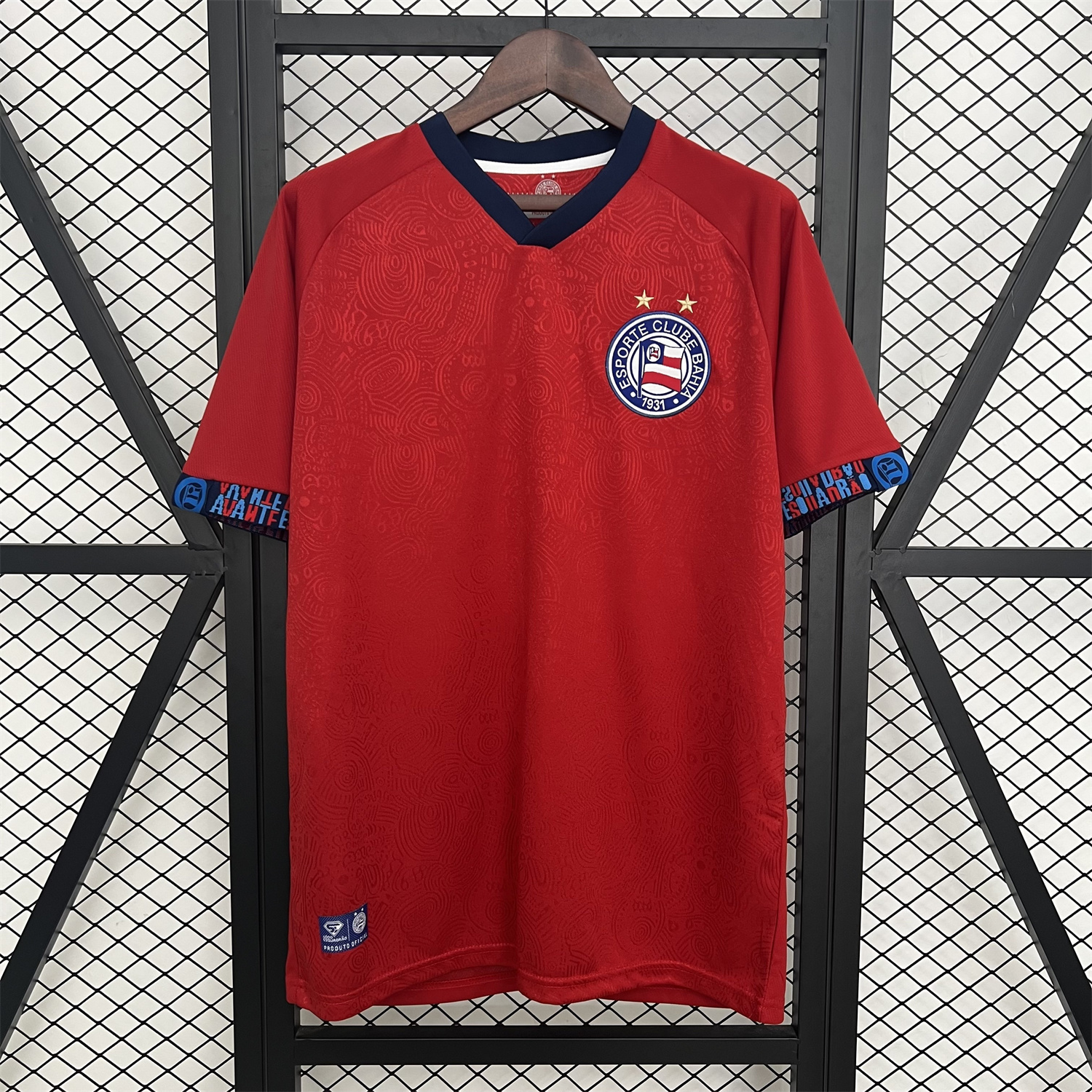 Bahia 25-26 Goalkeeper Red Jersey - Fans Version - UnitedFutballJersey
