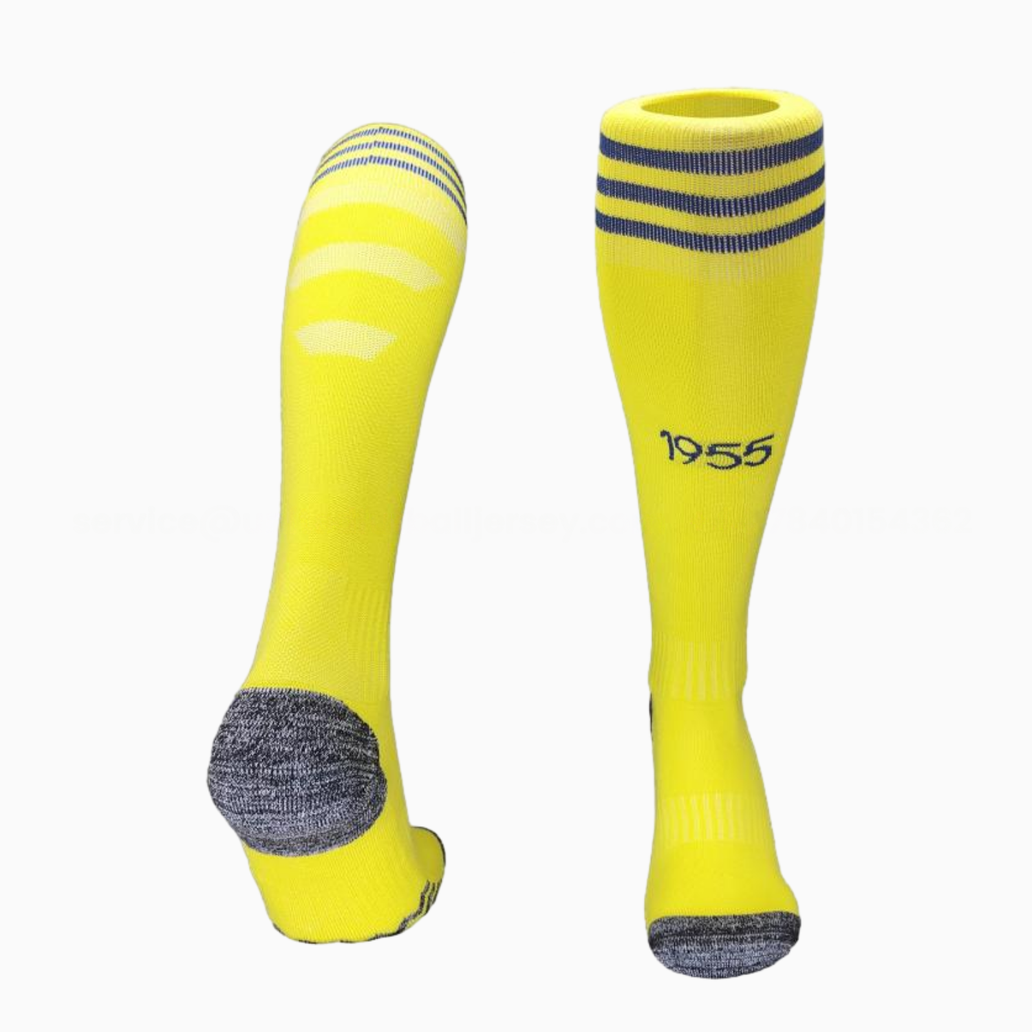 Al Nassr Riyadh Victory 25-26 Home Socks - Yellow - UnitedFutballJersey