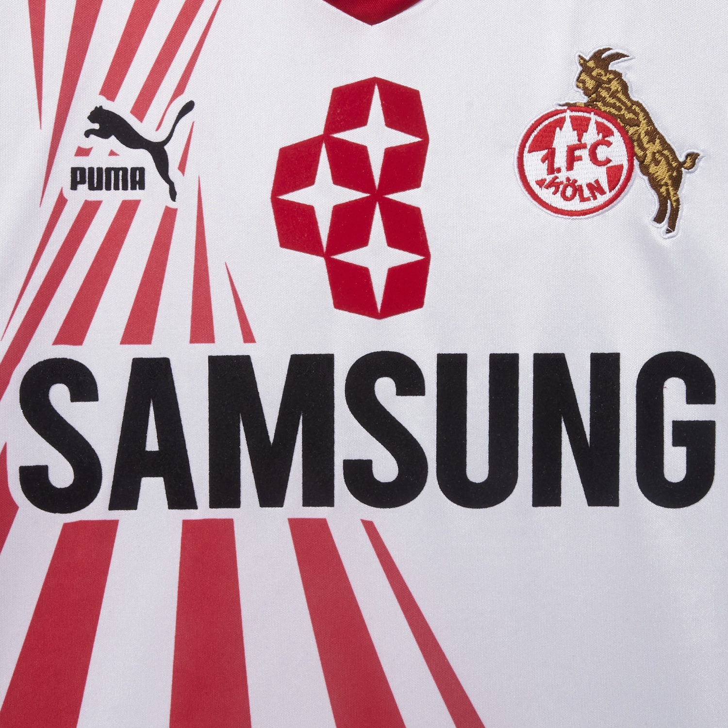 Retro 1. FC Köln 1990-91 Home Jersey - UnitedFutballJersey