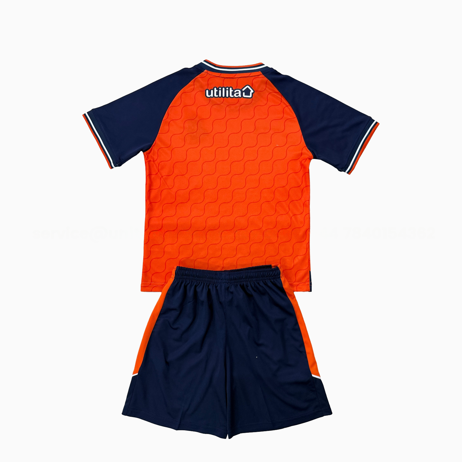 Luton Town 25-26 Home Men's Adult Jersey Set - Fans Version - UnitedFutballJersey