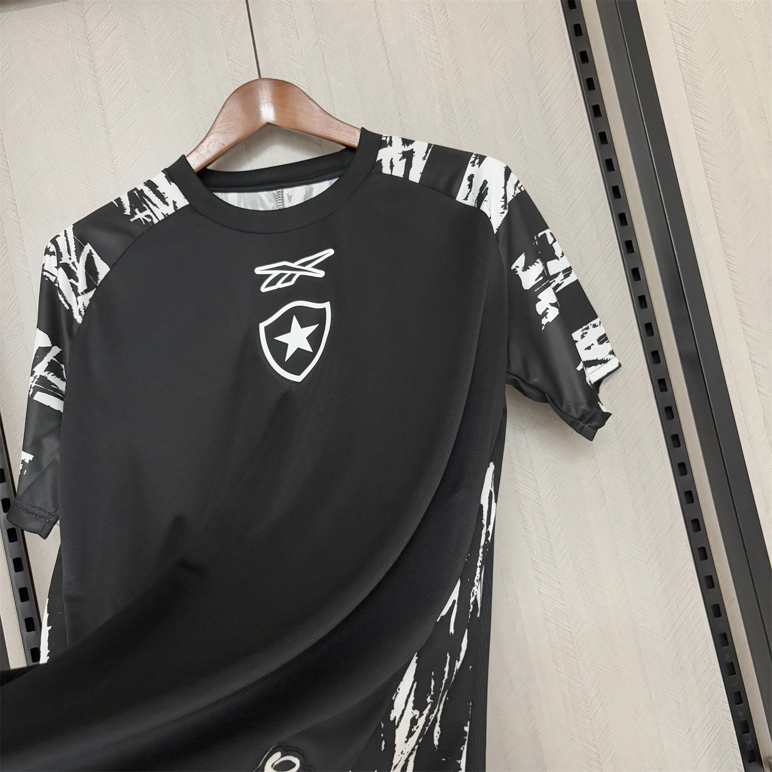 Botafogo 25-26 Black Pre-Match Jersey - Fans Version - UnitedFutballJersey