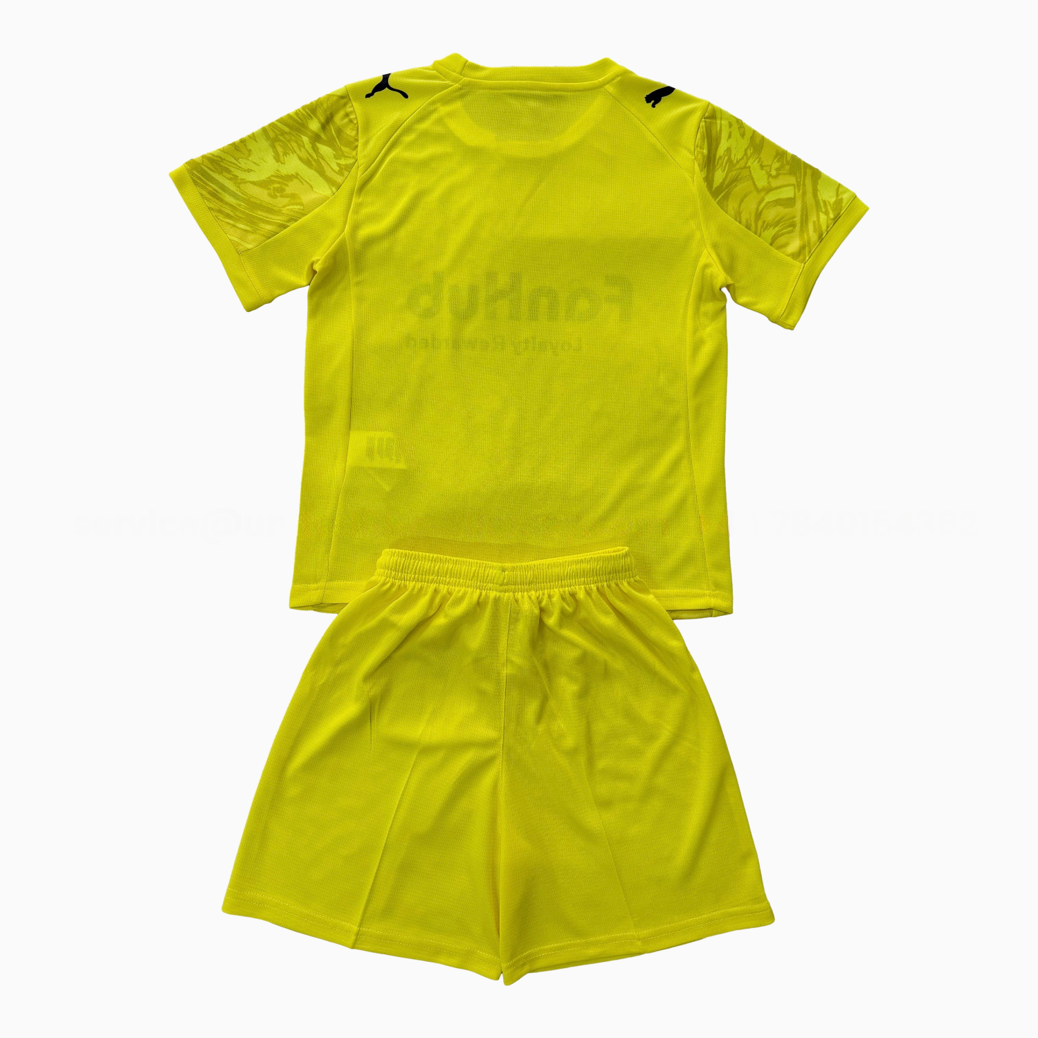 Derby County 25-26 Yellow Goalkeeper Kids Kit - UnitedFutballJersey