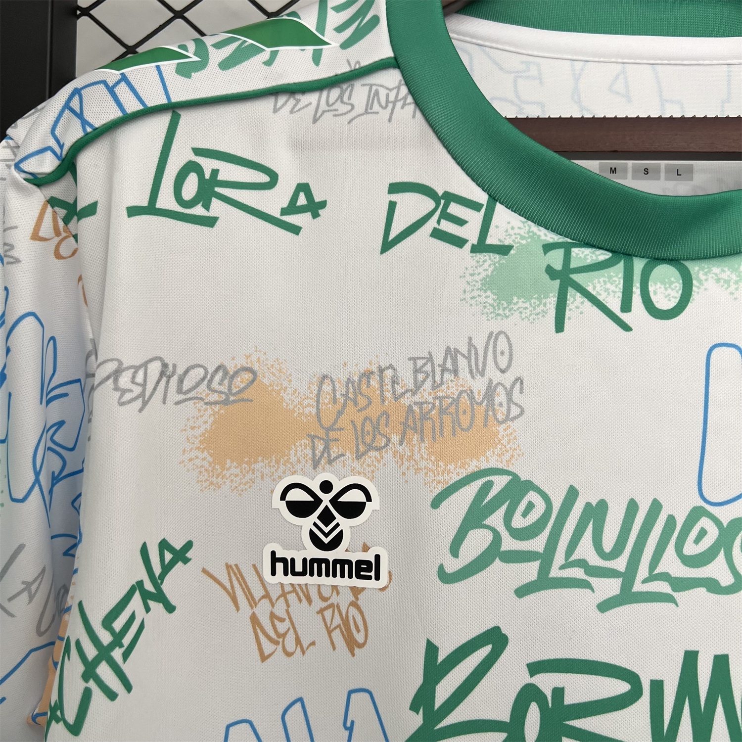Real Betis 25-26 Graffiti Style Special Jersey - Fans Version - UnitedFutballJersey