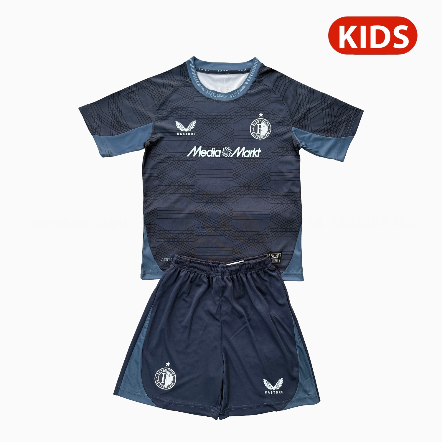 Feyenoord 25-26 Away Kids Kit - UnitedFutballJersey