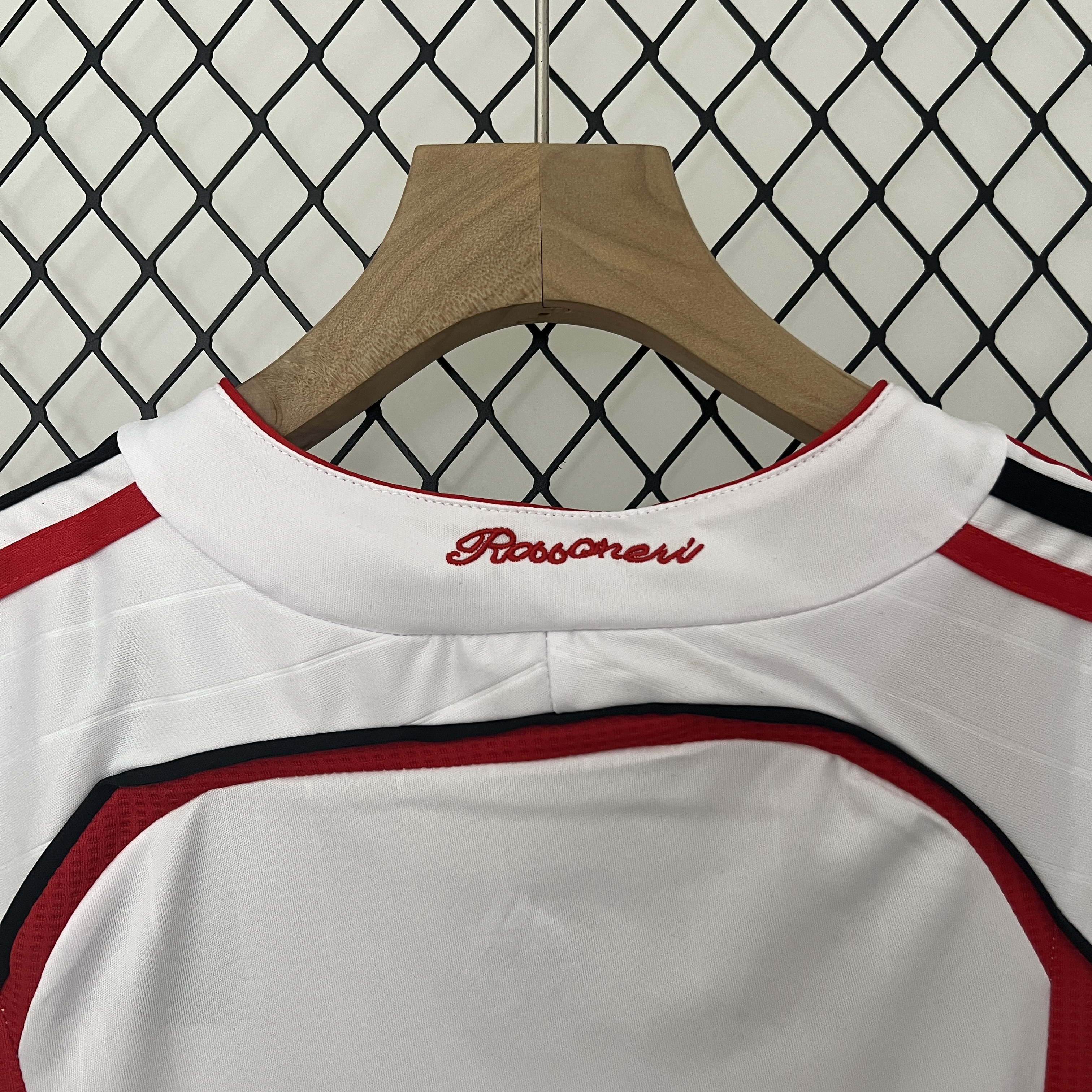 Retro AC Milan 2006-07 Away Stadium Kids Kit - Champions League Final - UnitedFutballJersey