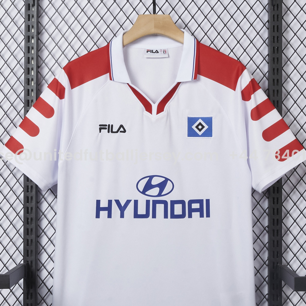 Retro Hamburger SV 1998-99 Home Jersey - UnitedFutballJersey