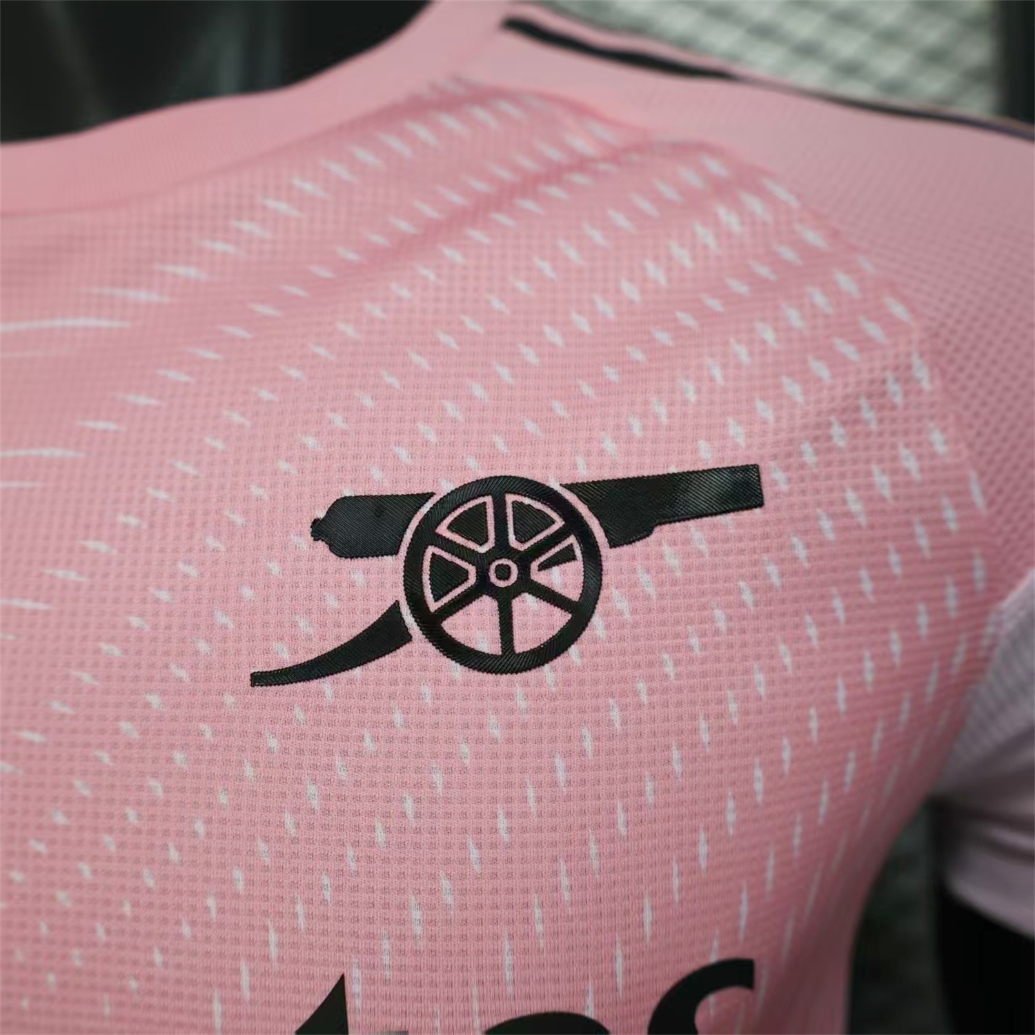 Arsenal 25-26 Pre-Match Training Pink Jersey - Player Version - UnitedFutballJersey