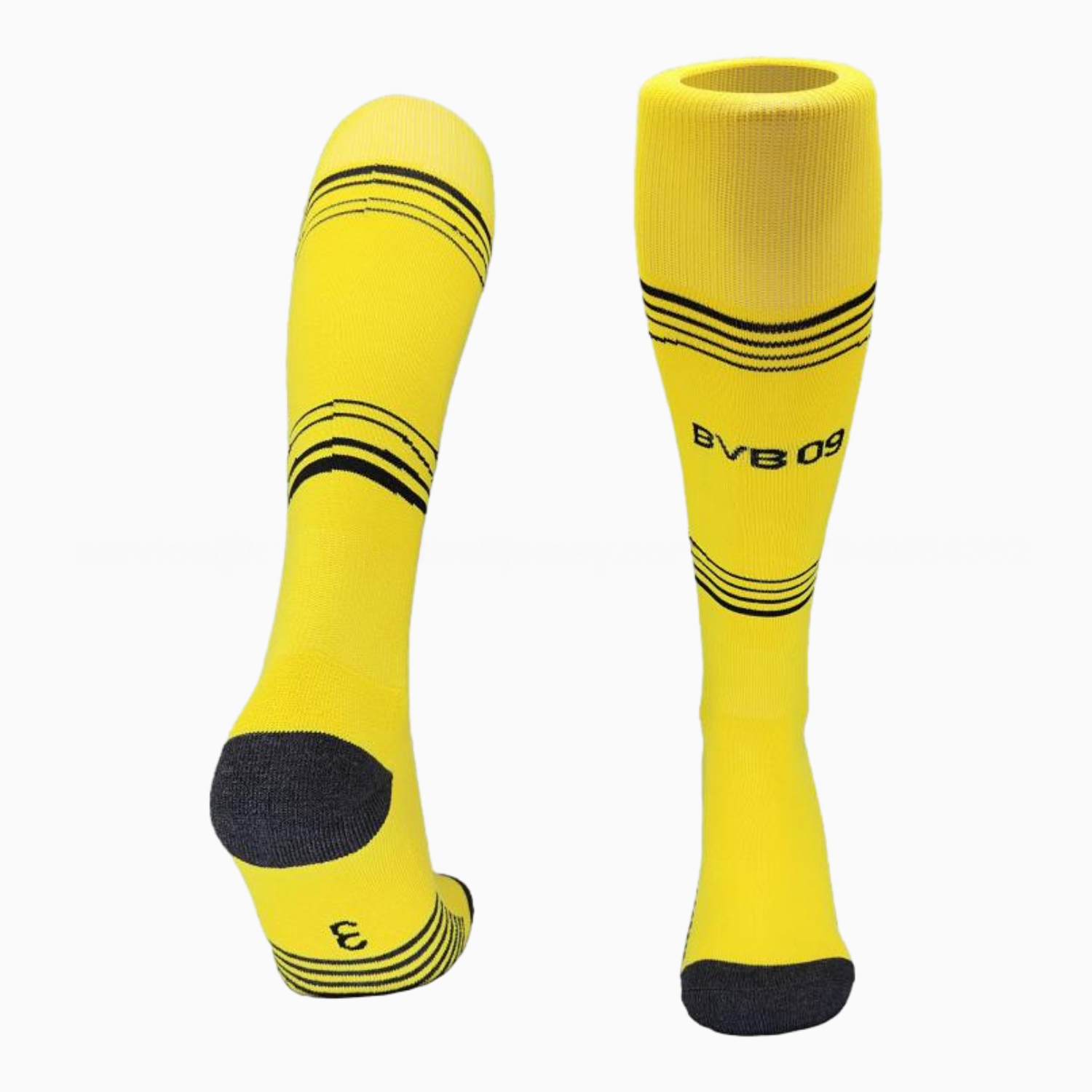 Dortmund 25-26 Home Socks - Yellow - UnitedFutballJersey