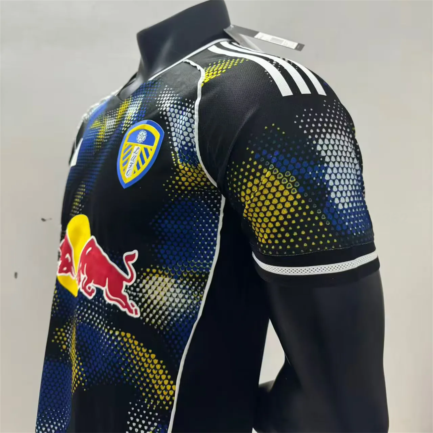 Leeds United 25-26 Third Black Jersey - Player Version - UnitedFutballJersey