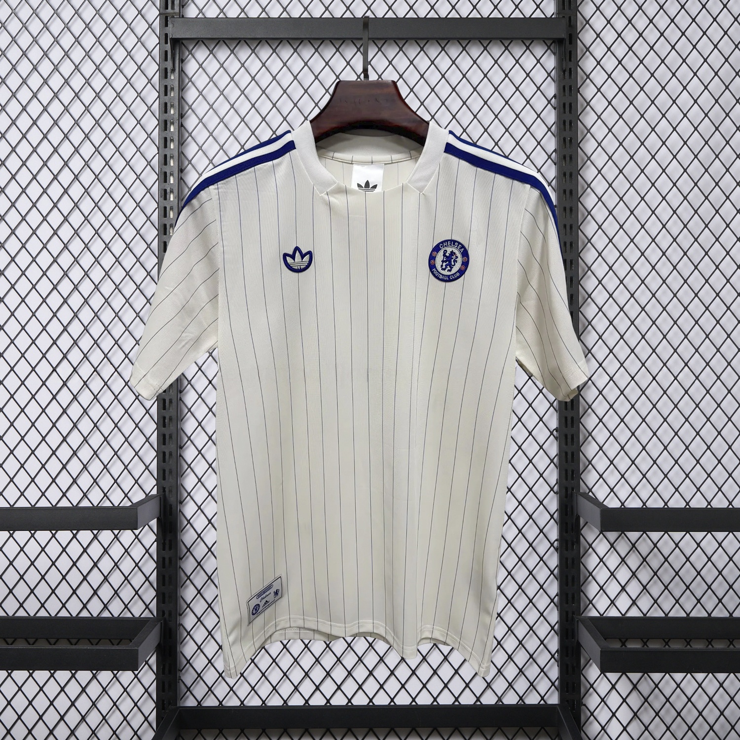 C.H.E.L.S.E.A 25-26 Trefoil White Travel Jersey - Fans Version - UnitedFutballJersey