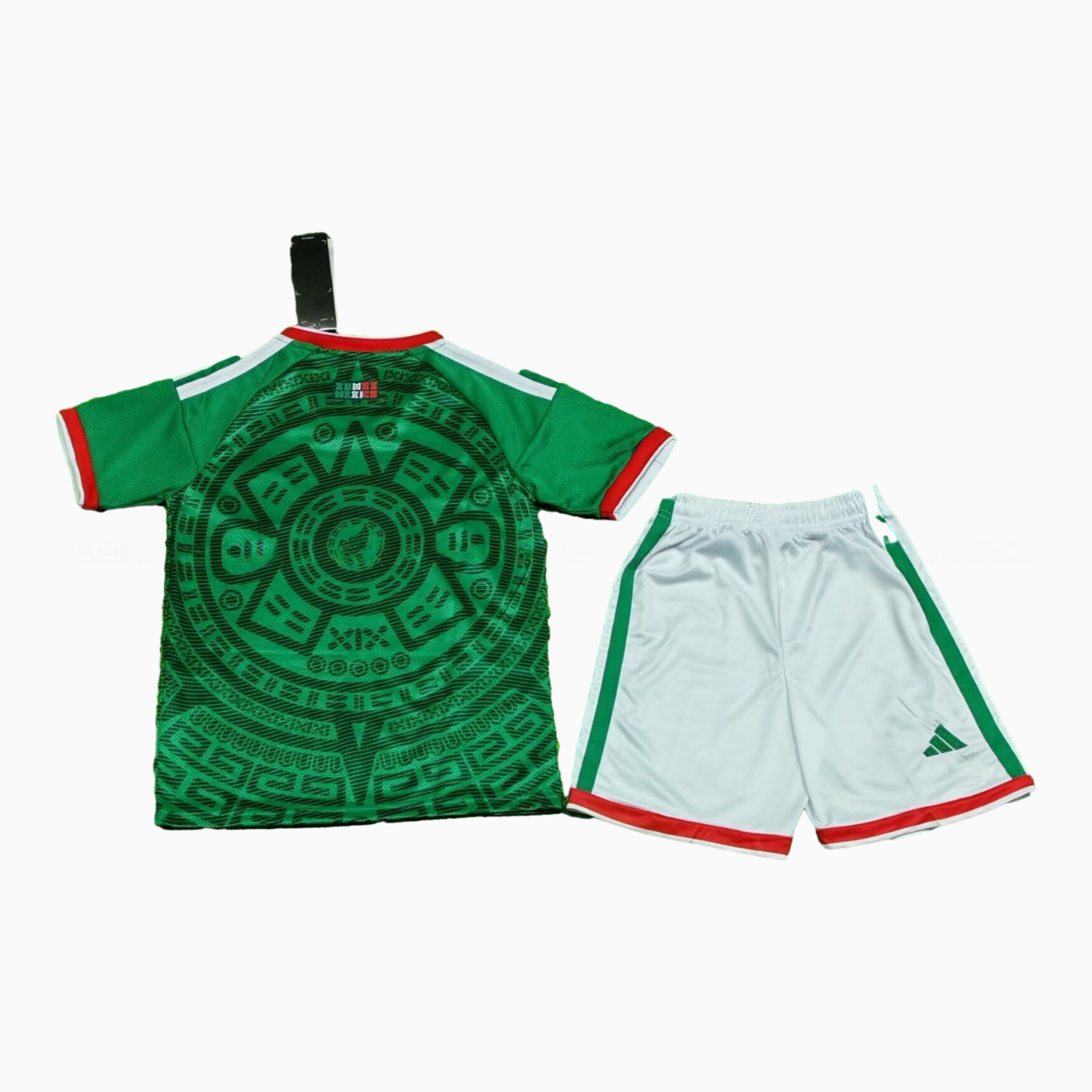 Mexico 25-26 Home (Informal-release Version) Kids Kit - UnitedFutballJersey
