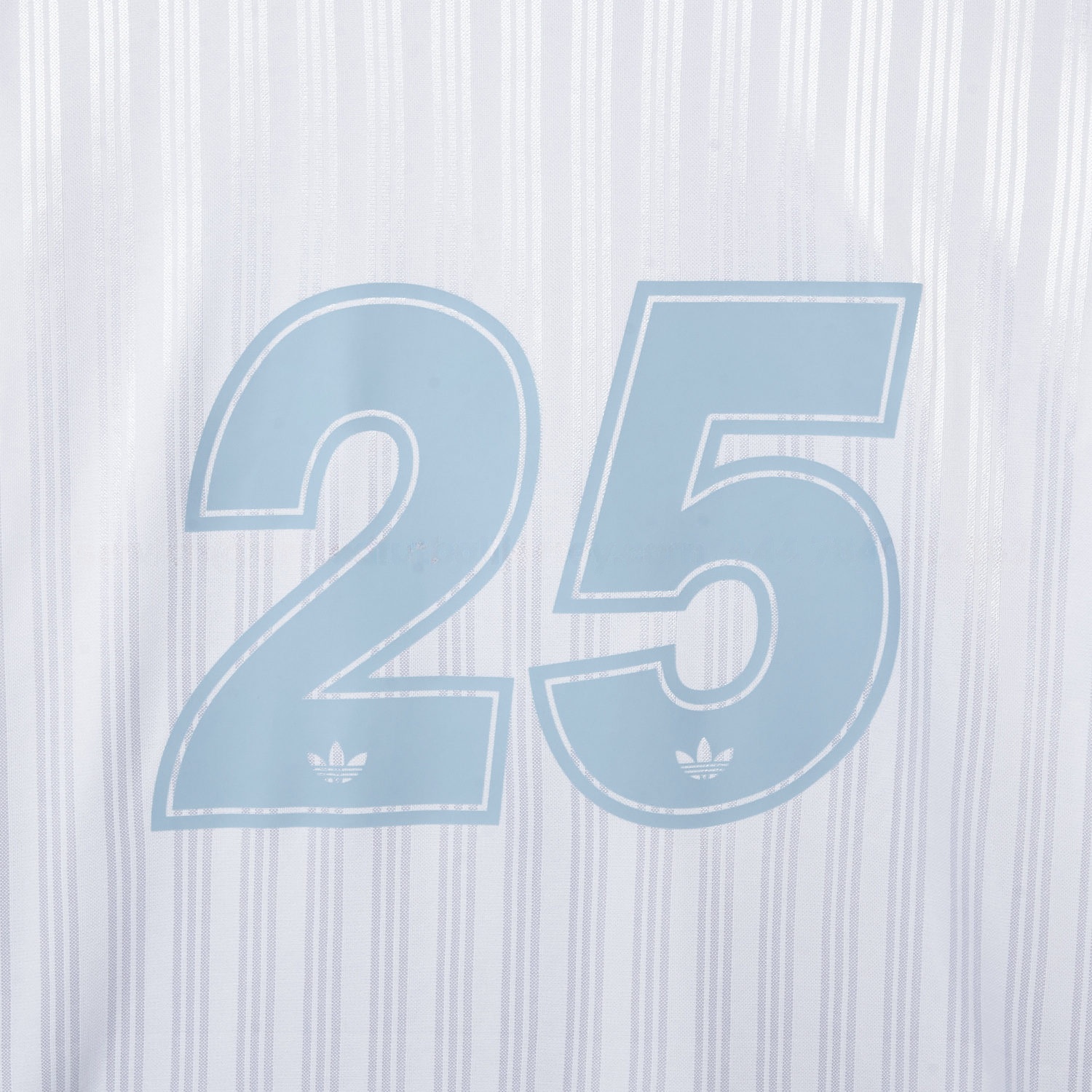 Bohemian 25-26 Oasis Originals Tour White And Sky Blue Jersey With Number 25 - Fans Version - UnitedFutballJersey