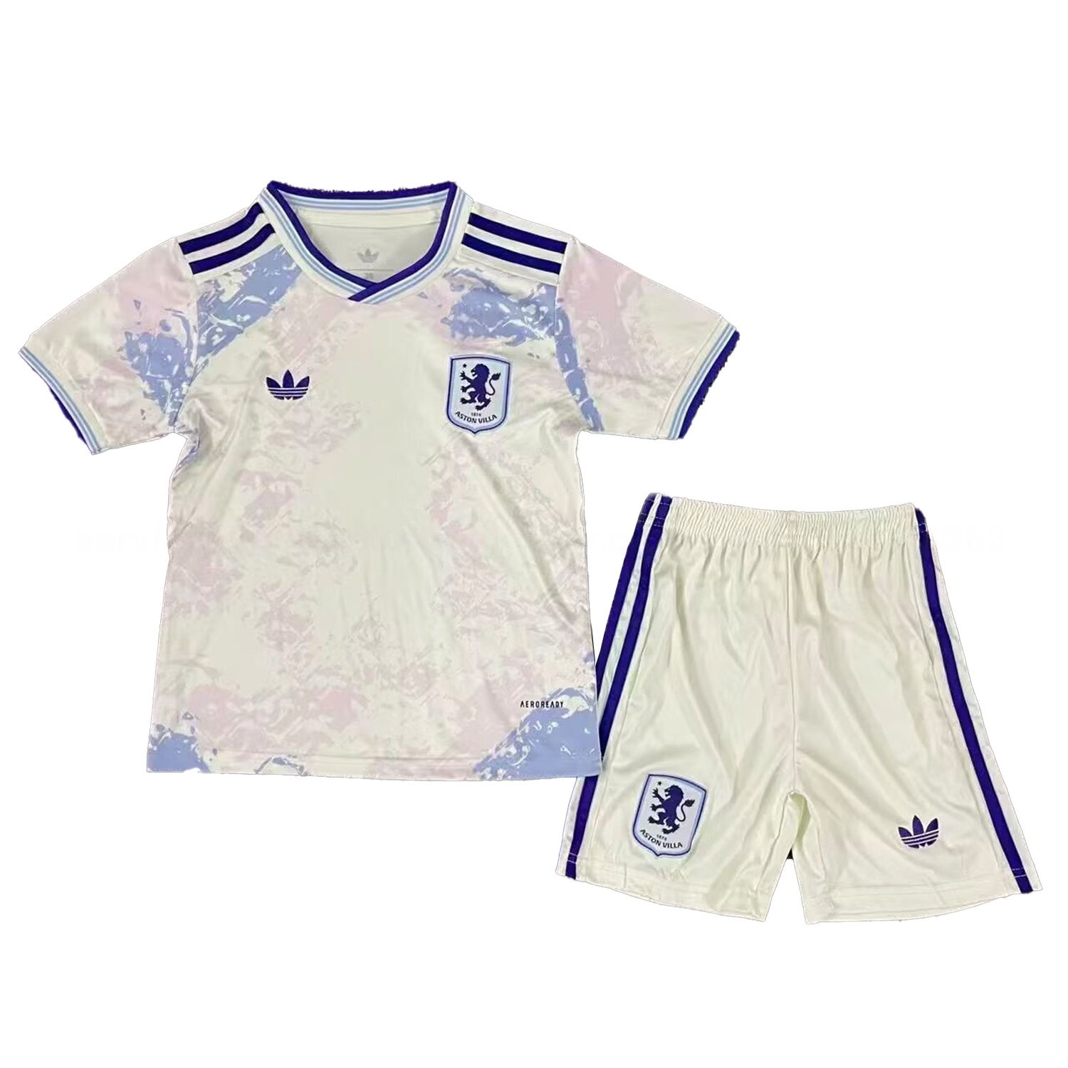 Aston Villa 25-26 Third Unsponsored Kids Kit - UnitedFutballJersey
