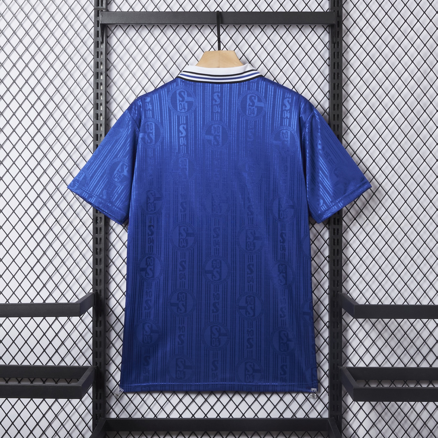Retro Schalke 04 1996-97 Home Jersey - UnitedFutballJersey