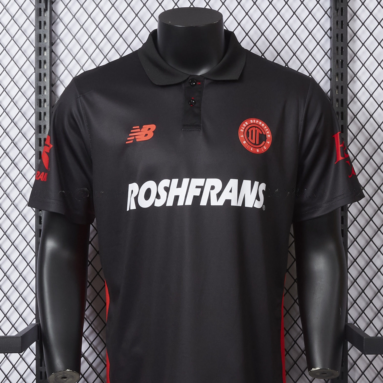 Toluca 25-26 Third Black Jersey - Player Version - UnitedFutballJersey