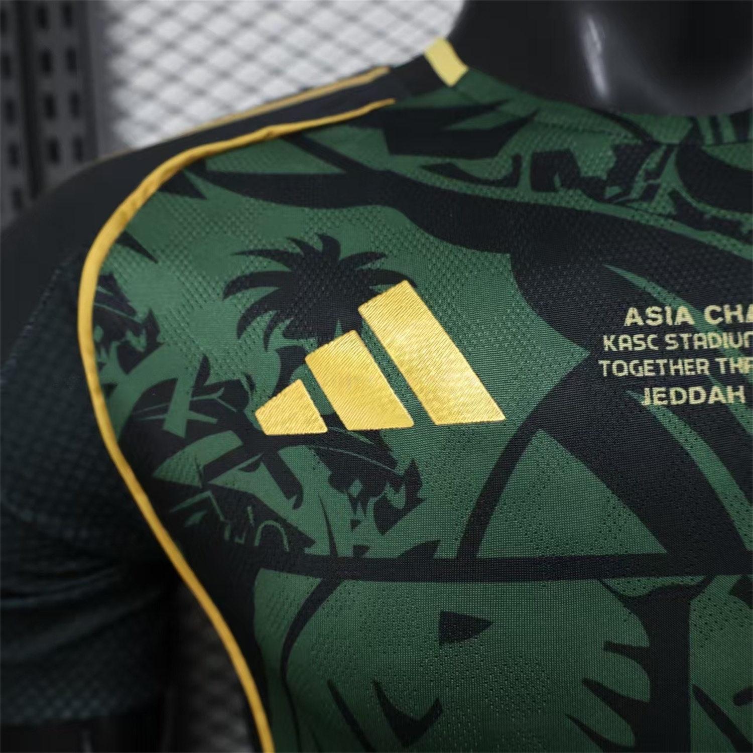 Al-Ahli SFC Jeddah Nationals 25-26 Champion Green Special Jersey - Player Version - UnitedFutballJersey