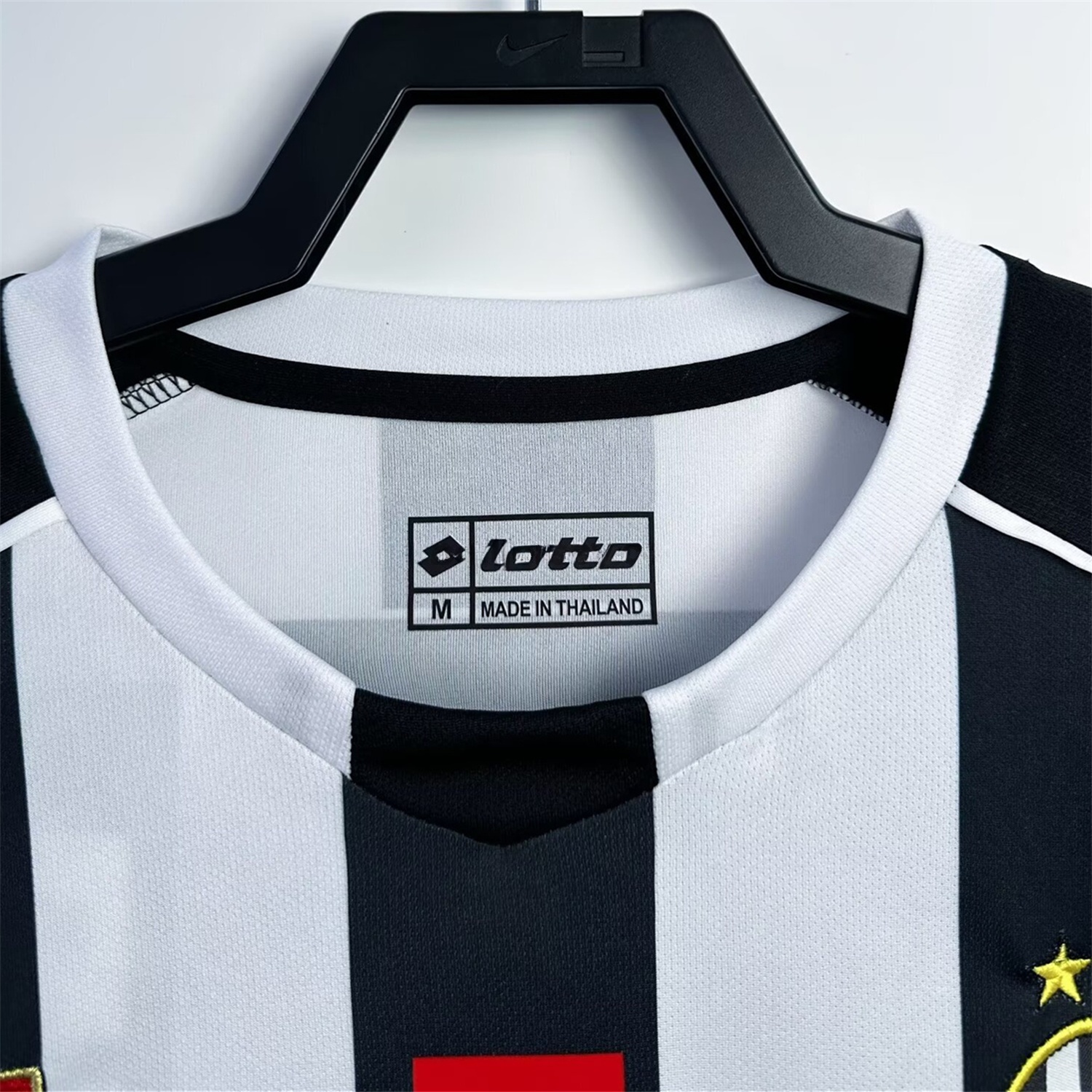 Retro Juventus 2002-03 European Home Long Sleeves Jersey - UnitedFutballJersey