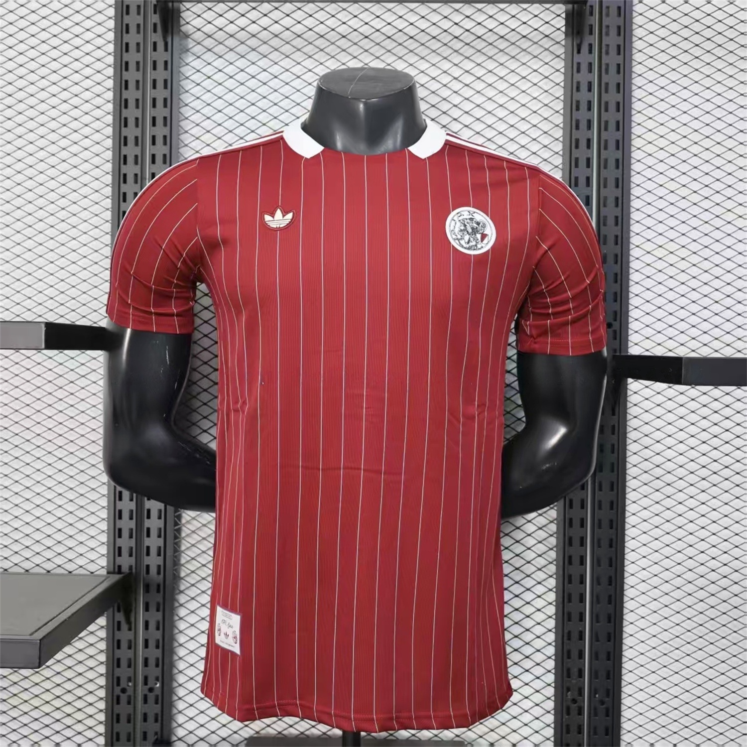 Ajax 25-26 Icon Range Travel Special Edition Red Jersey - Player Version - UnitedFutballJersey