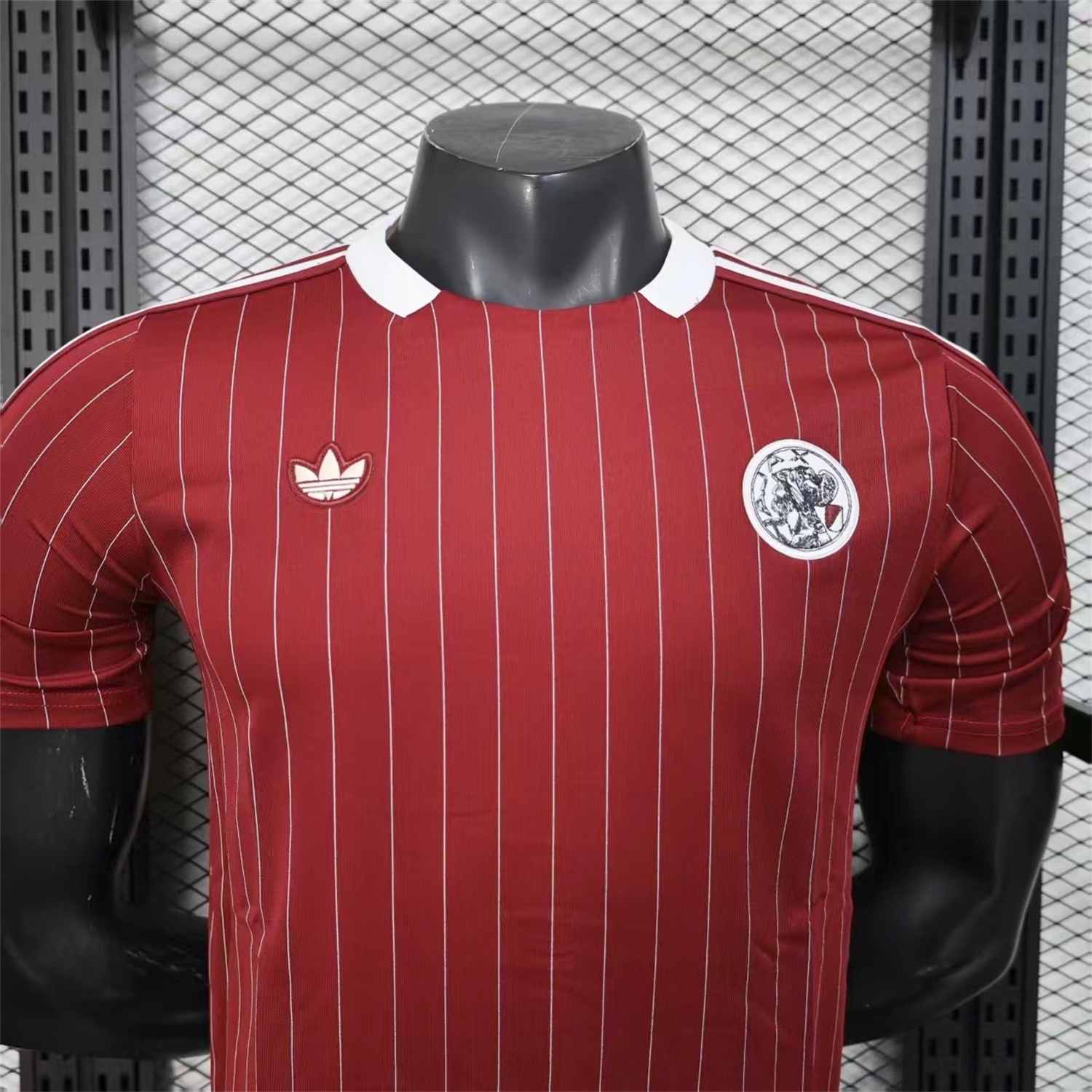 Ajax 25-26 Icon Range Travel Special Edition Red Jersey - Player Version - UnitedFutballJersey