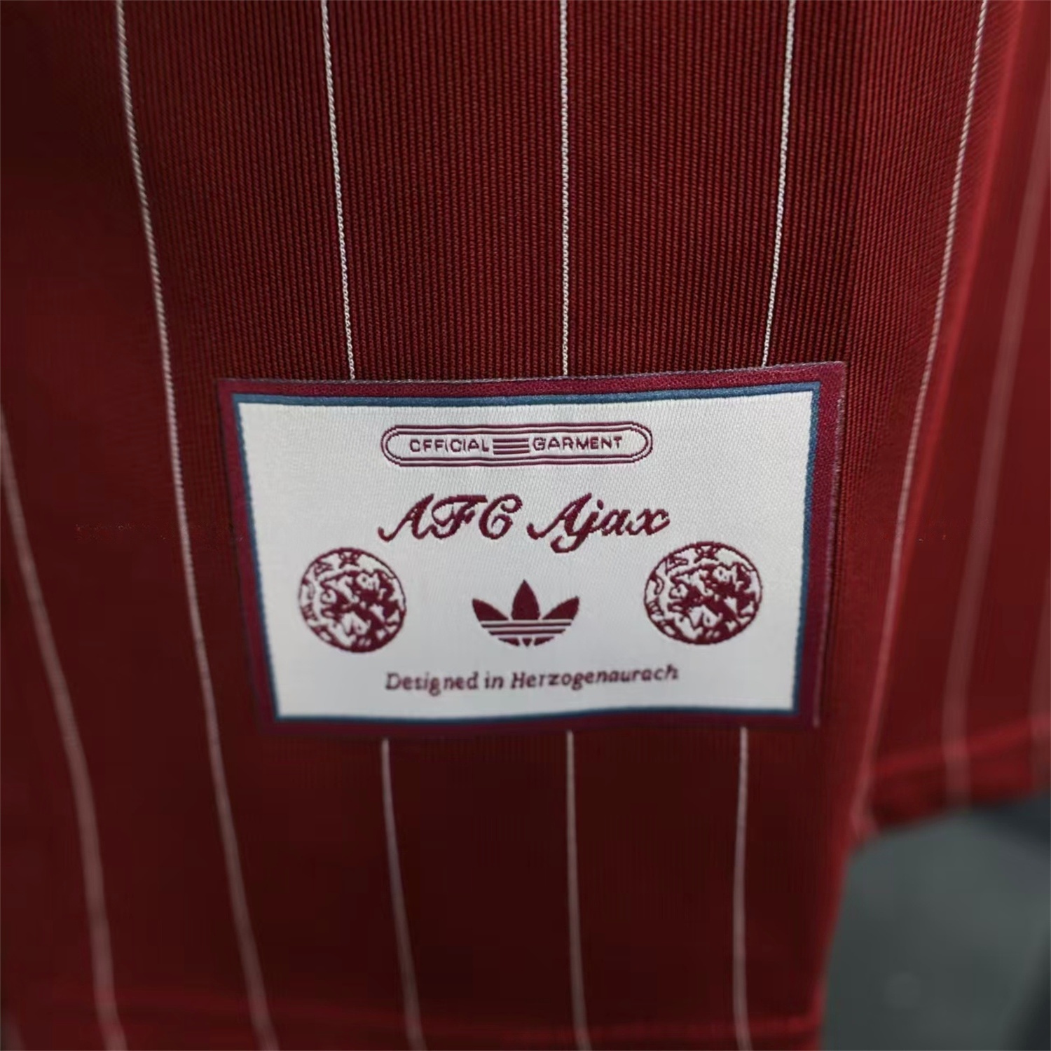 Ajax 25-26 Icon Range Travel Special Edition Red Jersey - Player Version - UnitedFutballJersey