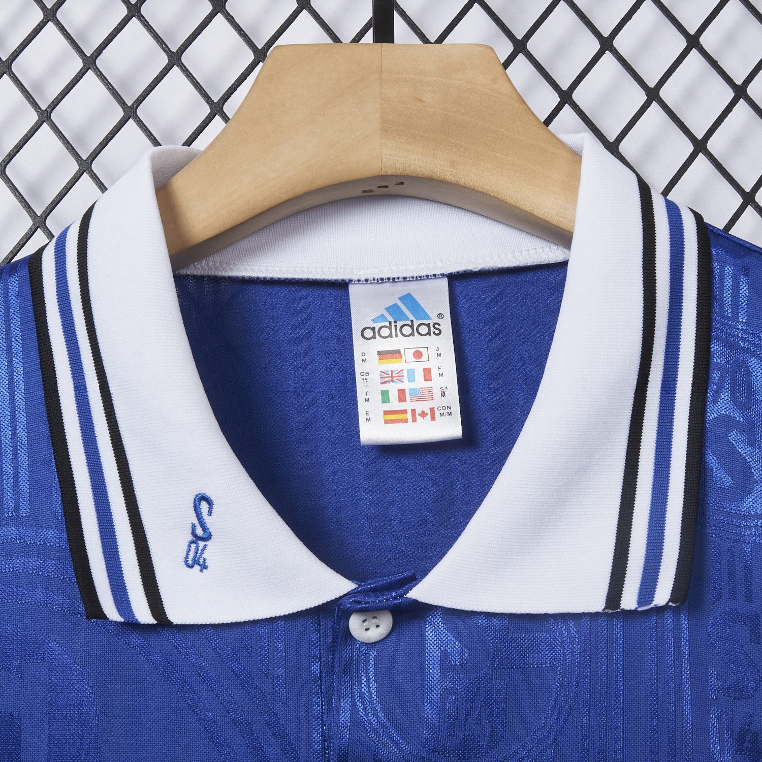 Retro Schalke 04 1996-97 Home Jersey - UnitedFutballJersey