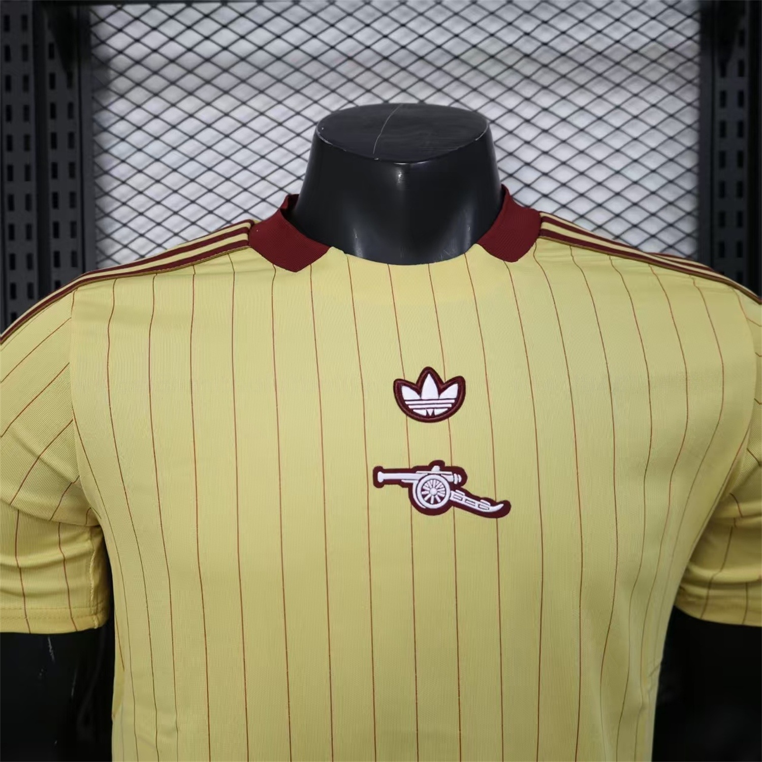 Arsenal 25-26 Trefoil Yellow Travel Jersey - Player Version - UnitedFutballJersey