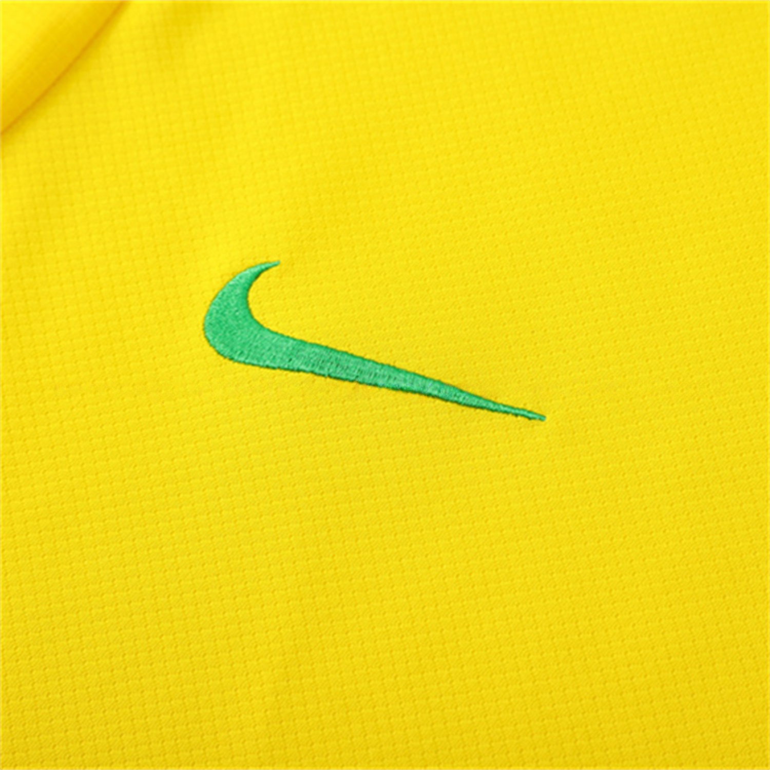 Brazil 25-26 Kids Short-Sleeve Training Set - Yellow Top & Black Shorts - UnitedFutballJersey