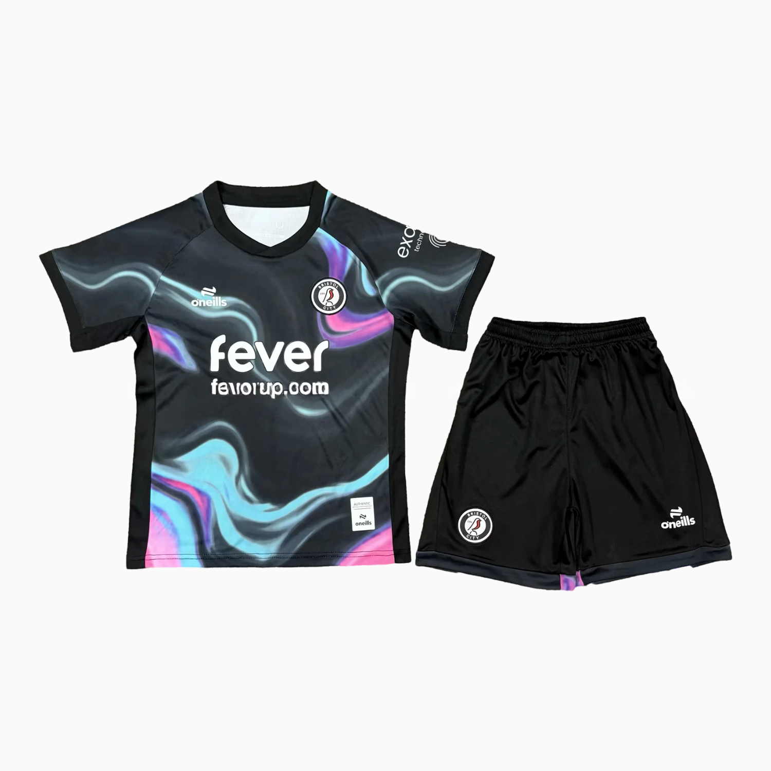 Bristol City 25-26 Third Fantasy Colors Kids Kit - UnitedFutballJersey