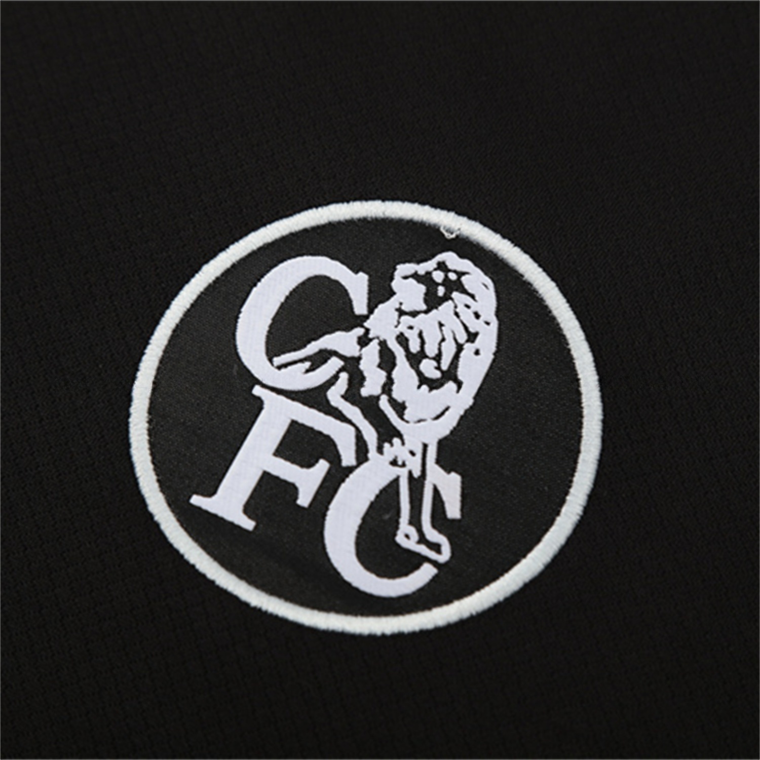 C.H.E.L.S.E.A 25-26 Kids Short-Sleeve Training Set - Black Top & Black Shorts - UnitedFutballJersey
