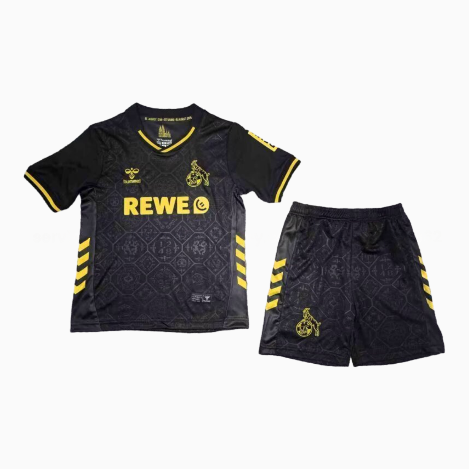 1. FC Köln 25-26 Third Black Kids Kit - UnitedFutballJersey