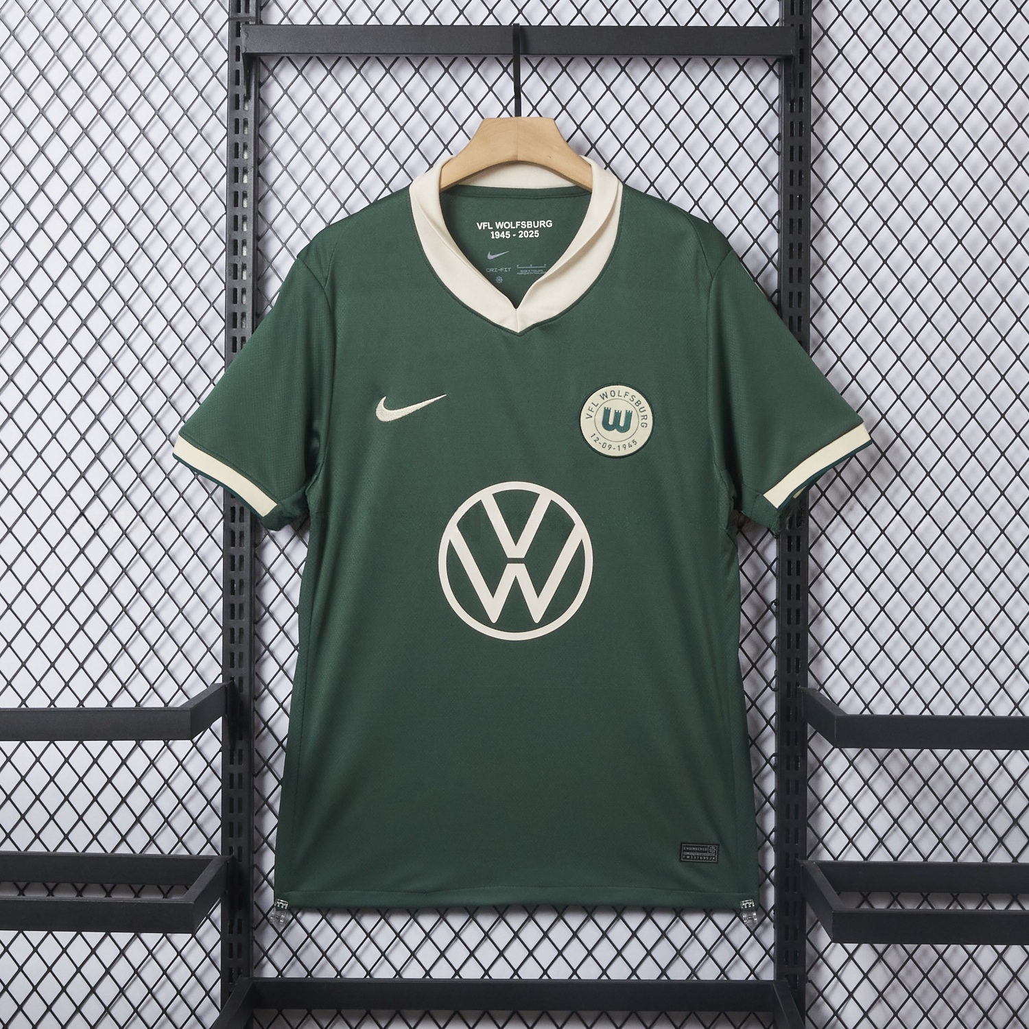 Wolfsburg 25-26 80th Anniversary Special Jersey - Fans Version - UnitedFutballJersey