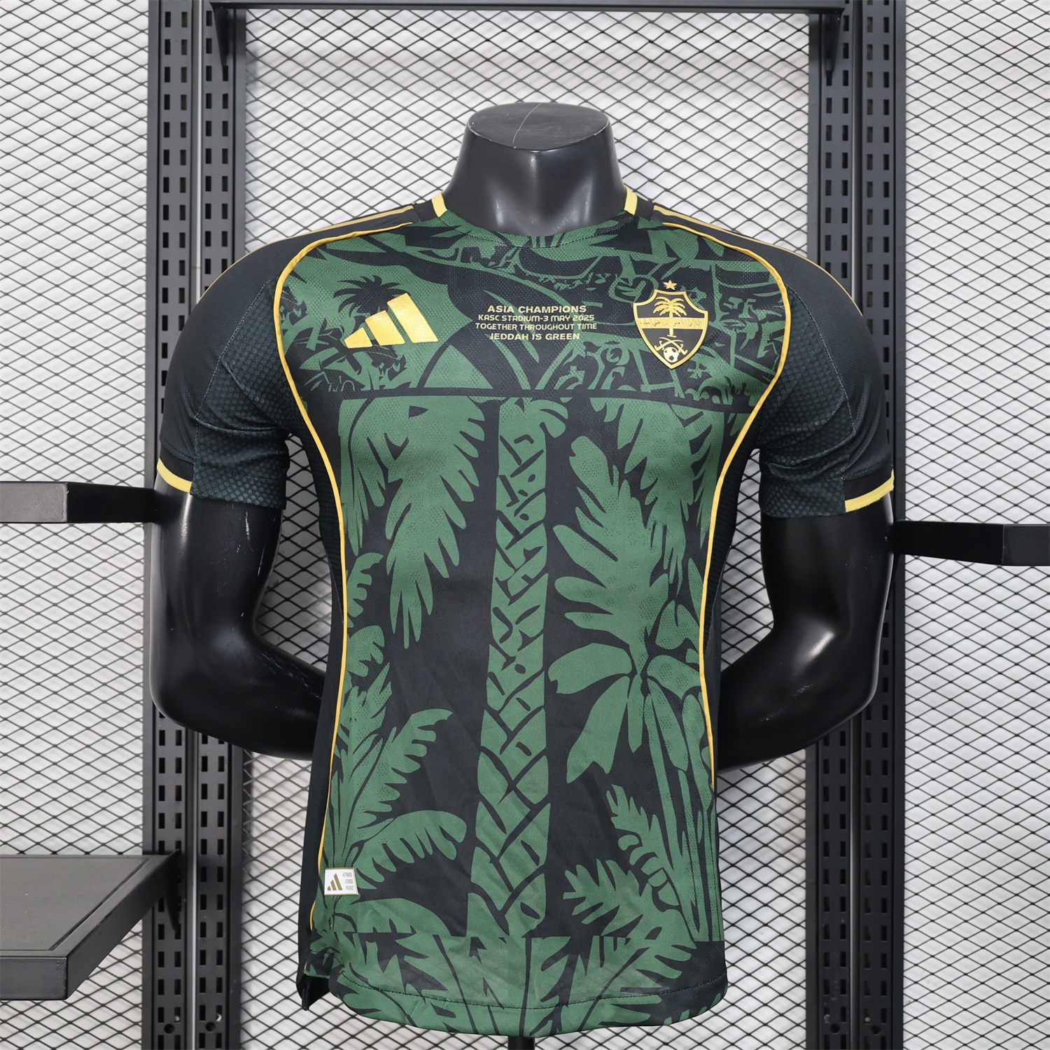 Al-Ahli SFC Jeddah Nationals 25-26 Champion Green Special Jersey - Player Version - UnitedFutballJersey