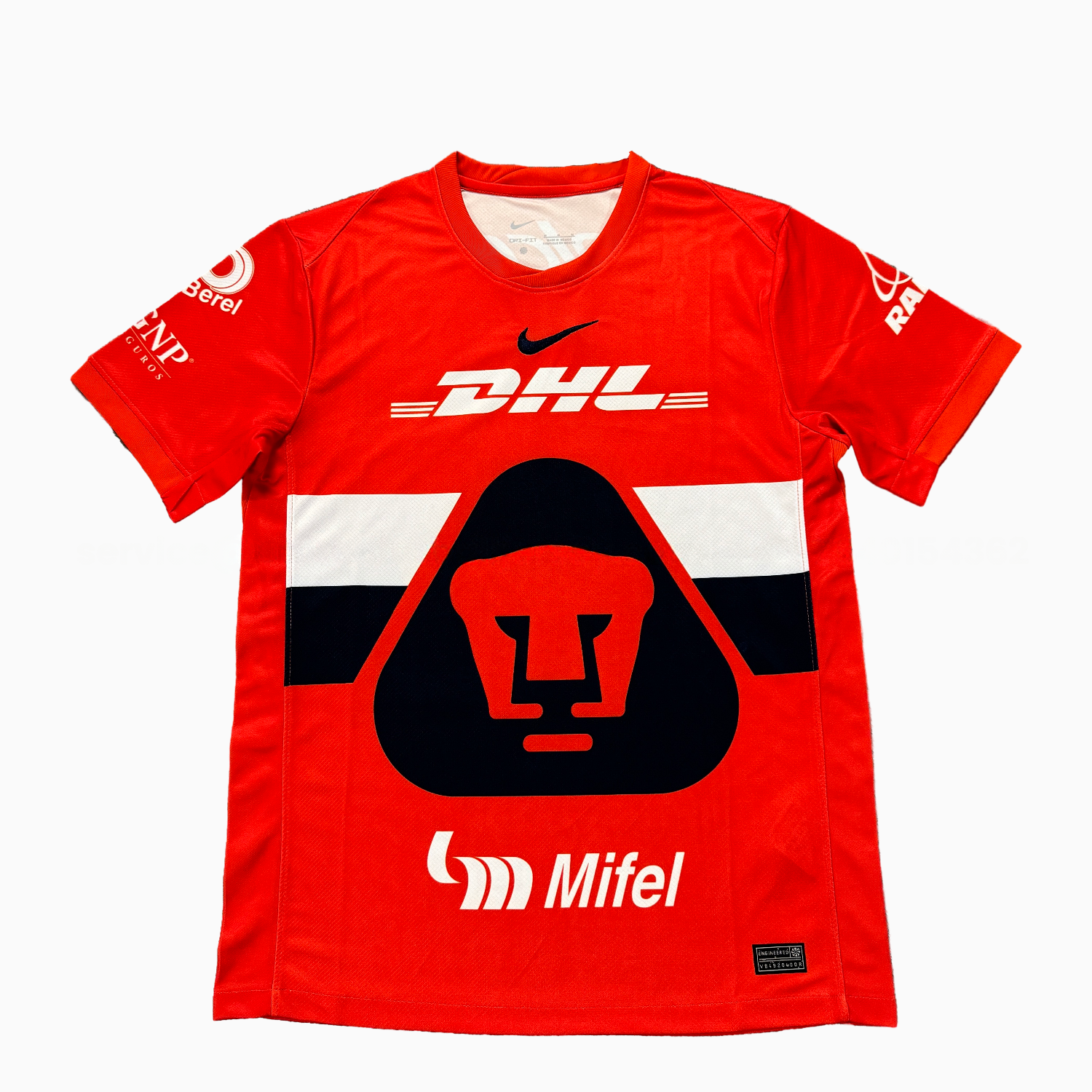 Pumas UNAM 25-26 Orange Goalkeeper Jersey - Fans Version - UnitedFutballJersey