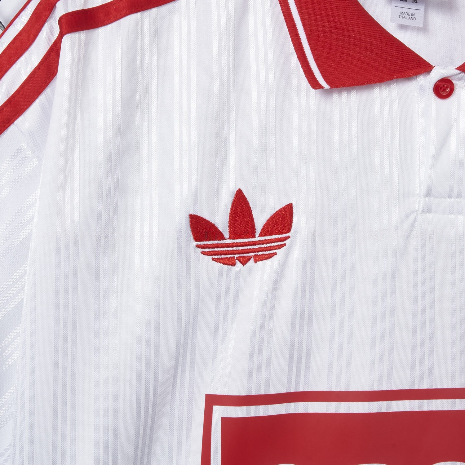 Bohemian 25-26 Oasis Originals Tour White And Red Jersey With Number 25 - Fans Version - UnitedFutballJersey