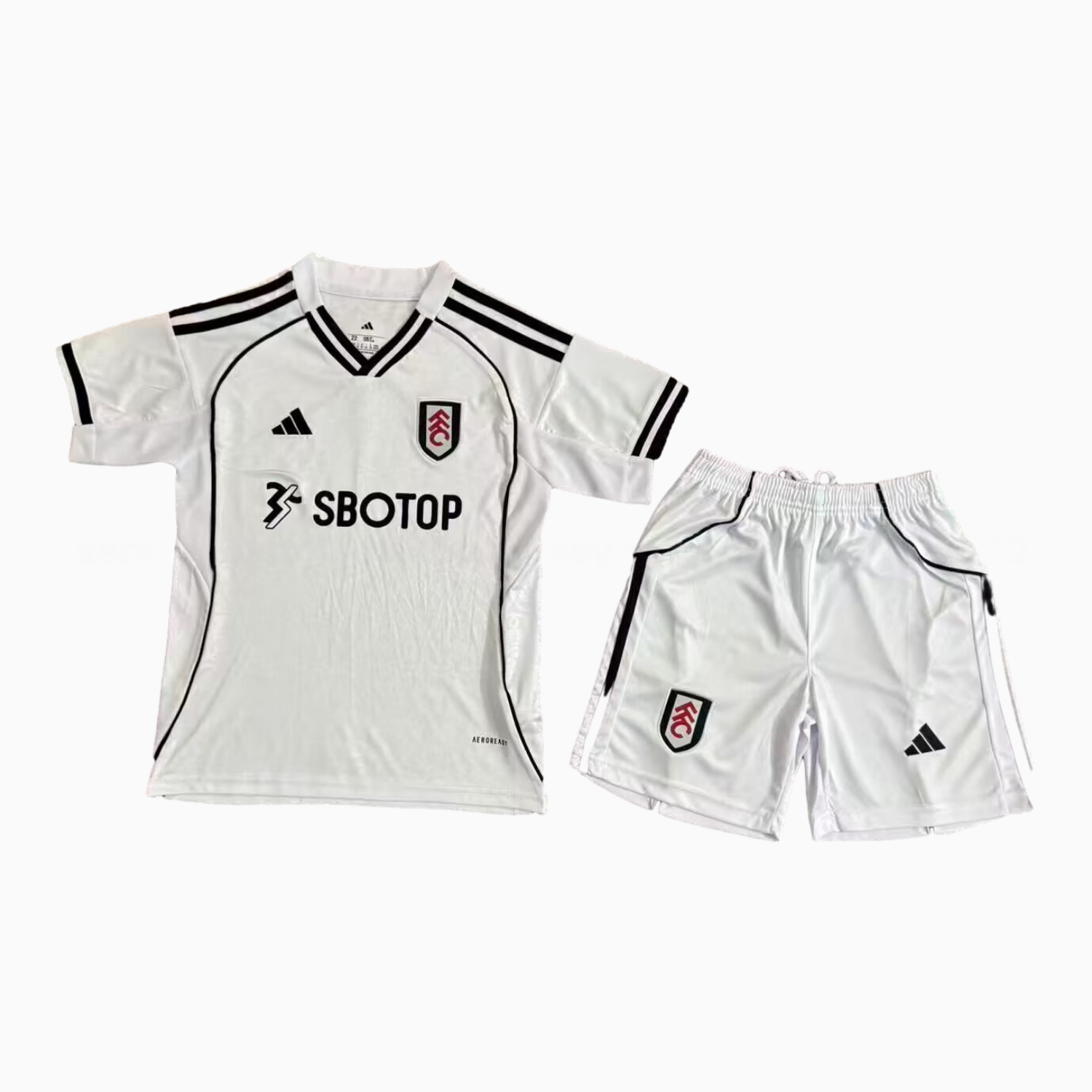 Fulham 25-26 Home Kids Kit - UnitedFutballJersey