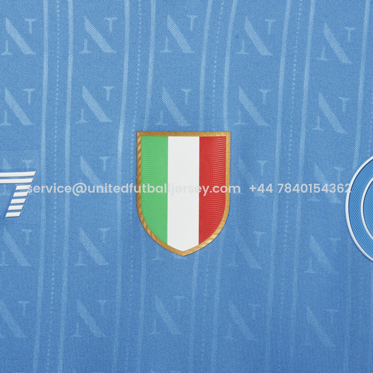 Napoli 25-26 European Home Blue Jersey - Fans Version - UnitedFutballJersey