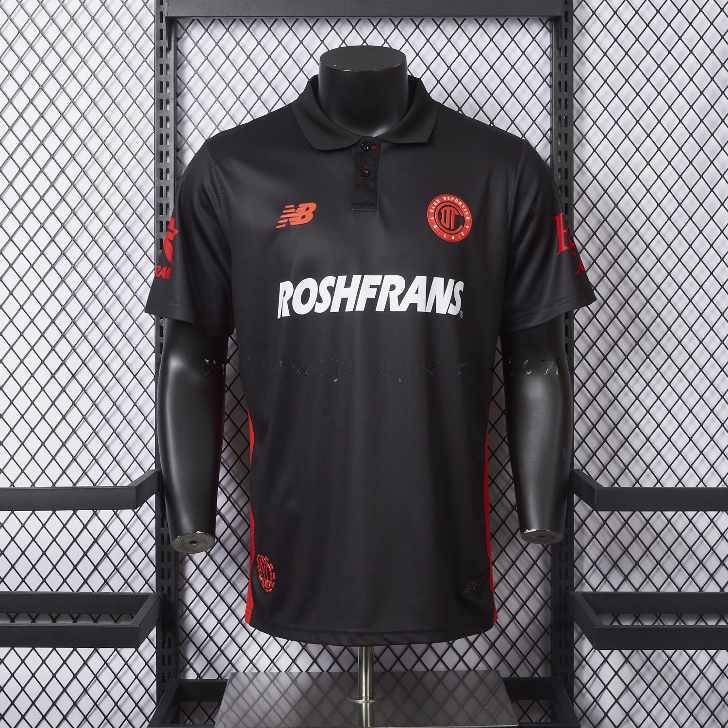 Toluca 25-26 Third Black Jersey - Player Version - UnitedFutballJersey