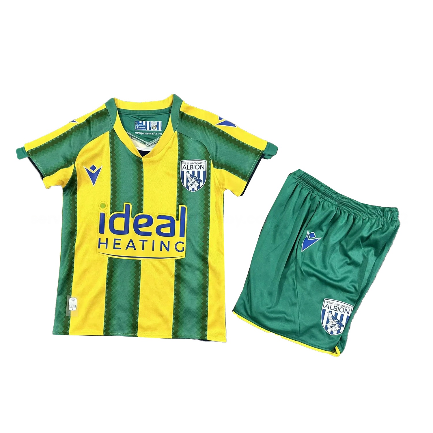 West Bromwich Albion 25-26 Away Kids Kit - UnitedFutballJersey