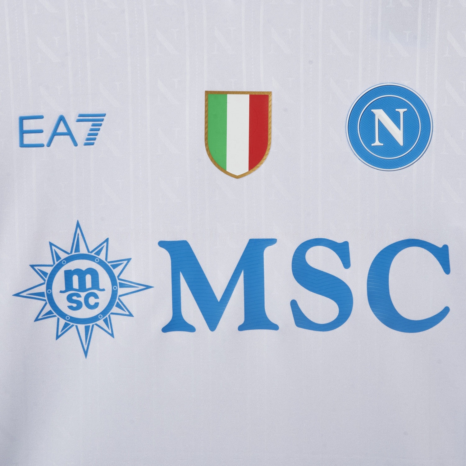 Napoli 25-26 European Away White Jersey - Fans Version - UnitedFutballJersey