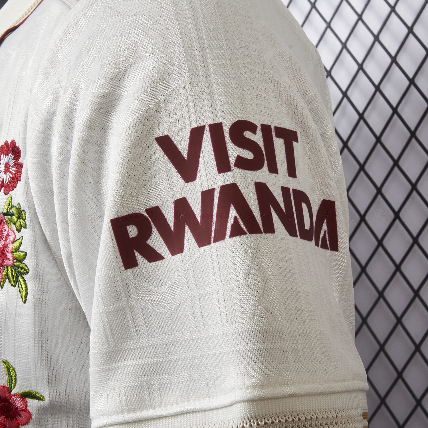 【Embroidered Flower Version】Arsenal 25-26 Third White Jersey - Player Version - UnitedFutballJersey