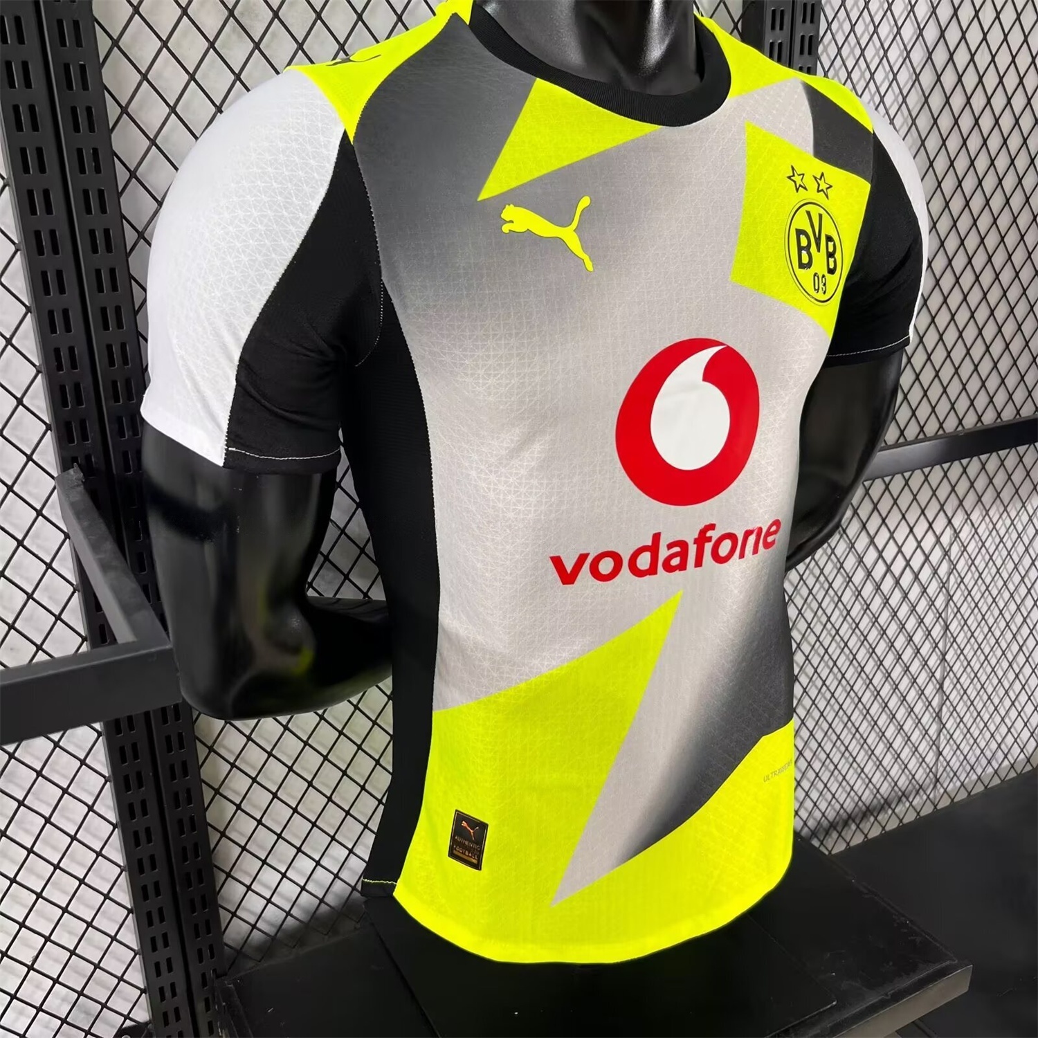 Dortmund 25-26 Away Silver Mist Jersey - Player Version - UnitedFutballJersey