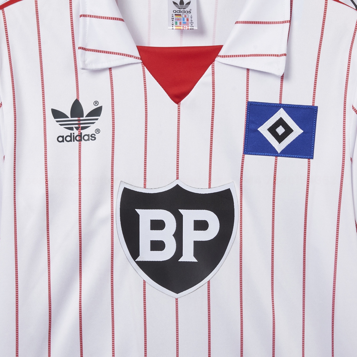Retro Hamburger SV 1982-83 Home Long Sleeves Jersey - UnitedFutballJersey
