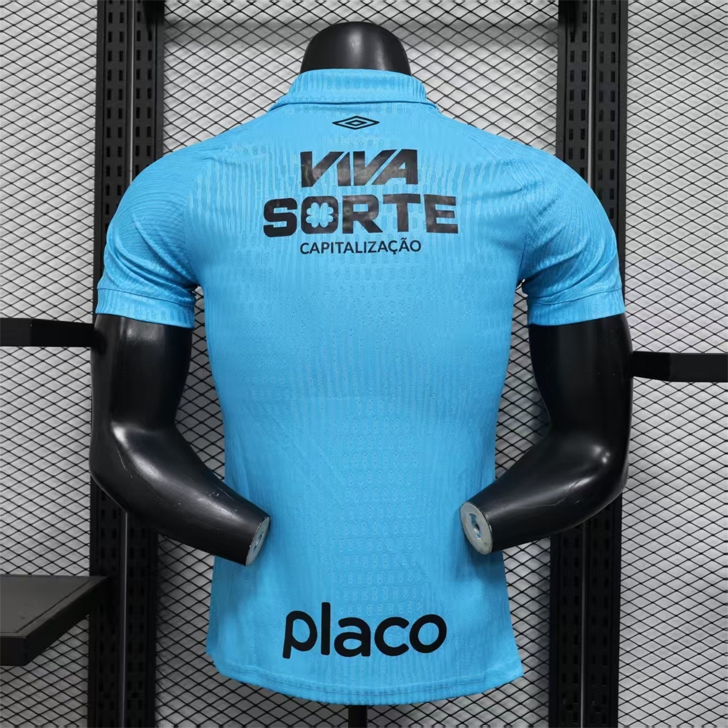 Santos 25-26 Third Blue Jersey - Play Version - UnitedFutballJersey