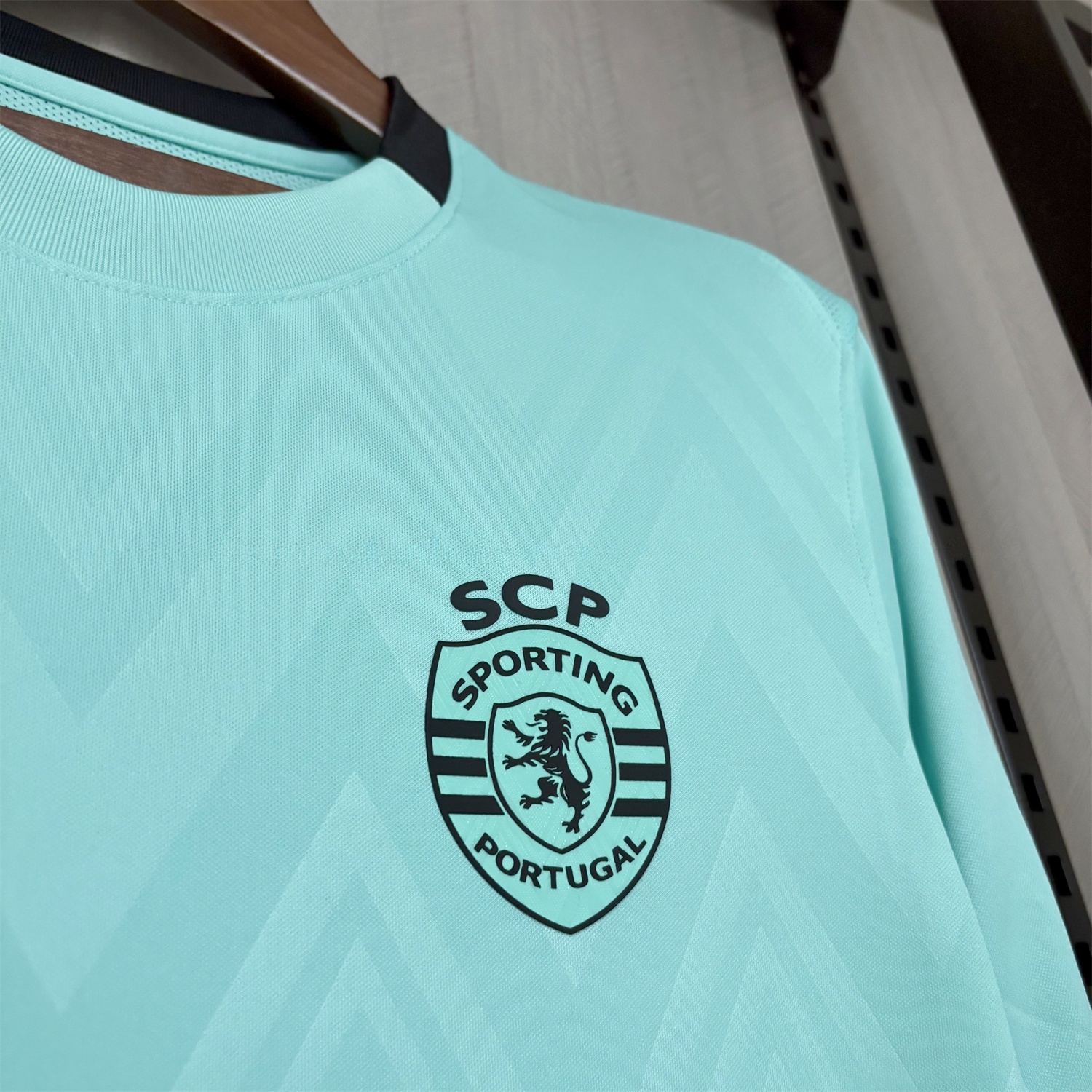 Sporting CP 25-26 Third Cyan Jersey - Fans Version - UnitedFutballJersey