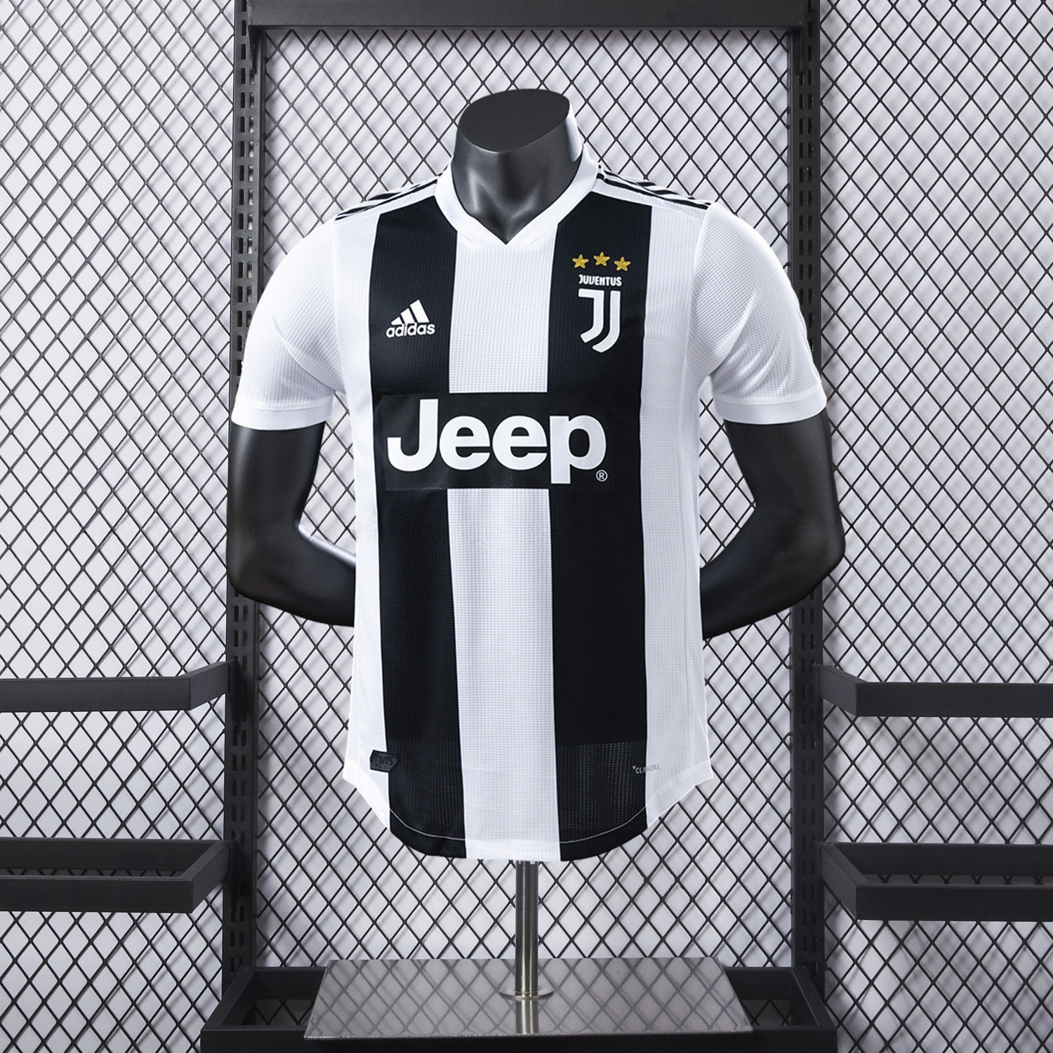 Retro Juventus 2018-19 Home Jersey - Player Version - UnitedFutballJersey