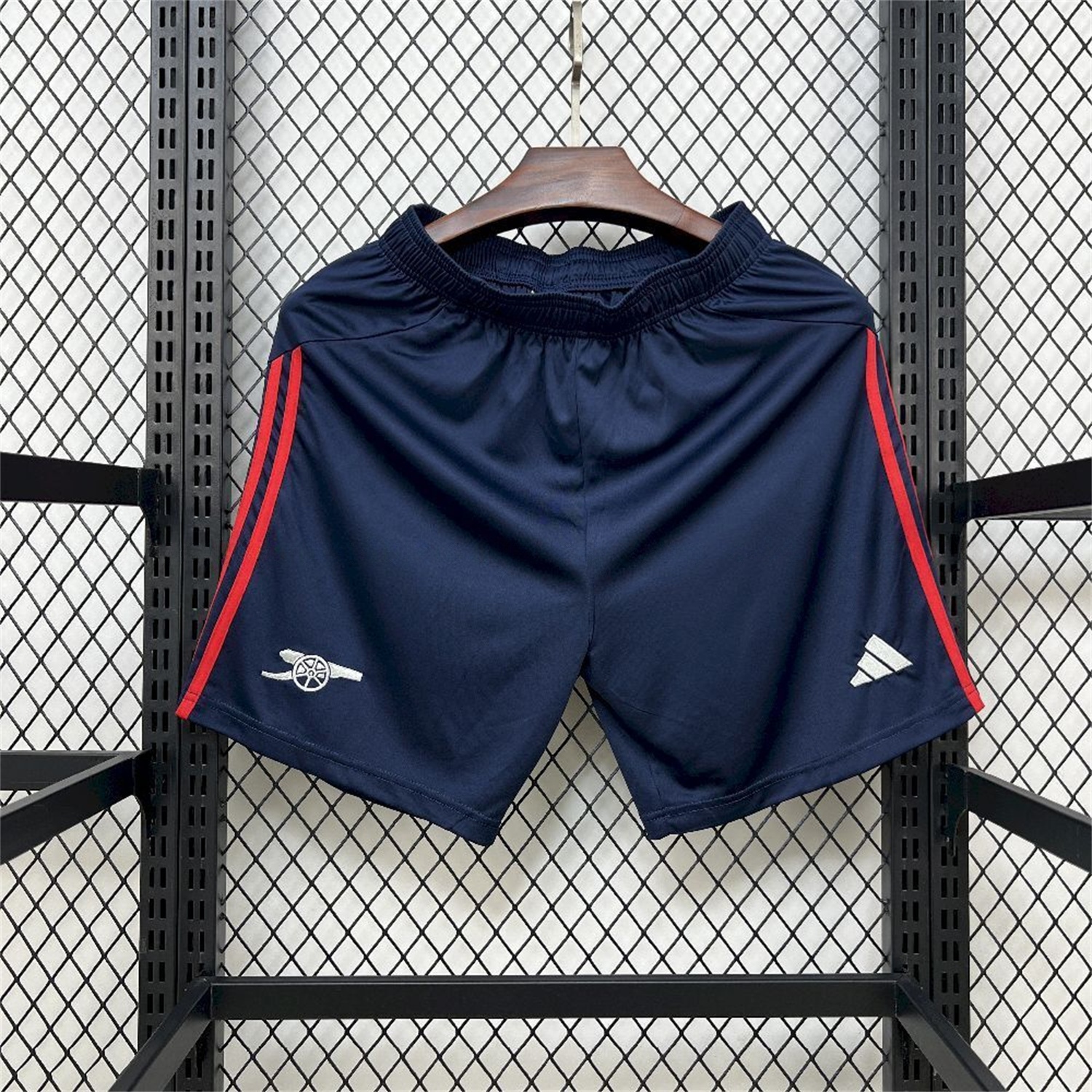 Arsenal 25-26 Away Blue Shorts - Fans Version - UnitedFutballJersey