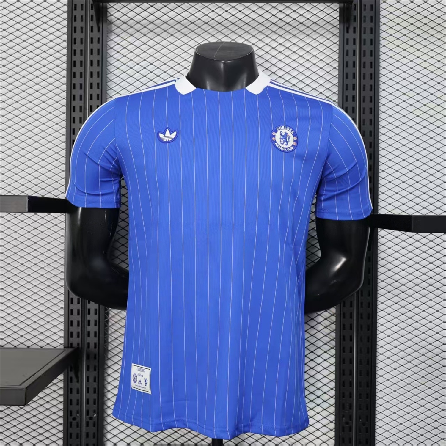 C.H.E.L.S.E.A 25-26 Icon Range Travel Special Edition Blue Jersey - Player Version - UnitedFutballJersey